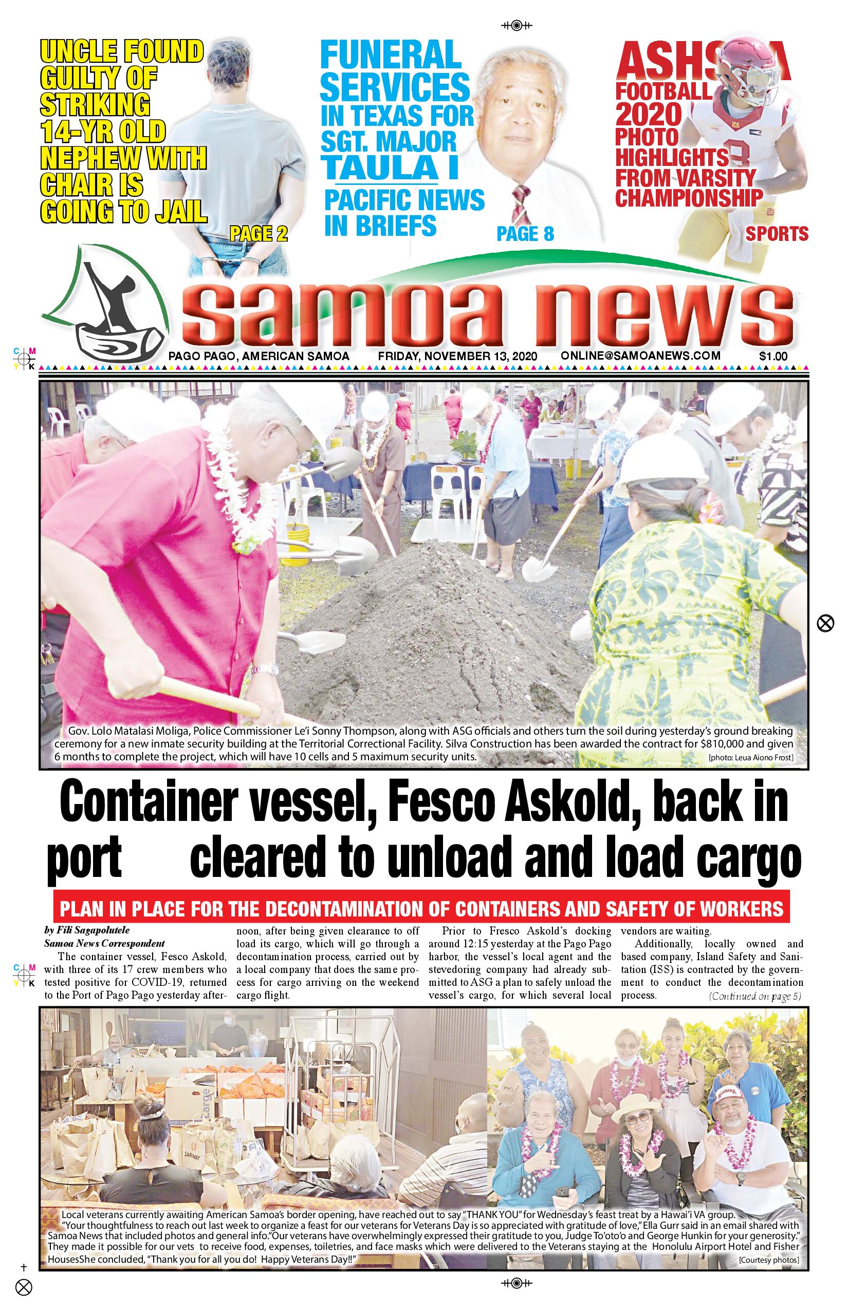 SN News Friday, Nov. 13, 2020