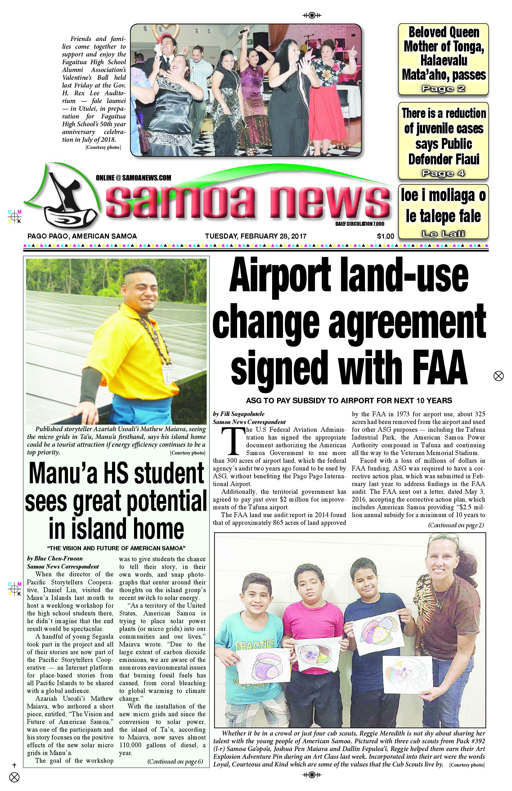 SN News Tuesday, Feb. 28, 2017