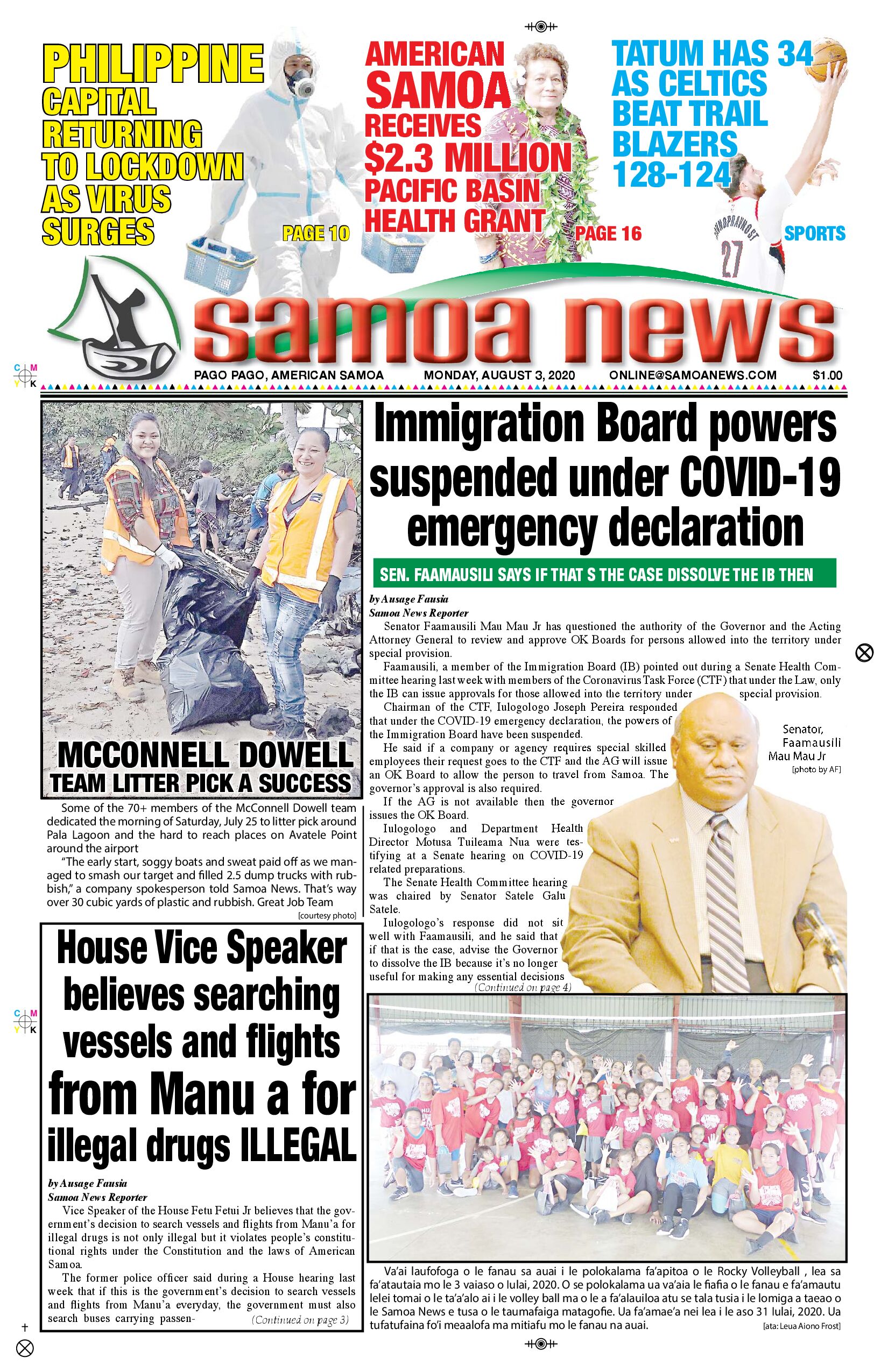 SN News Monday, Aug. 03, 2020