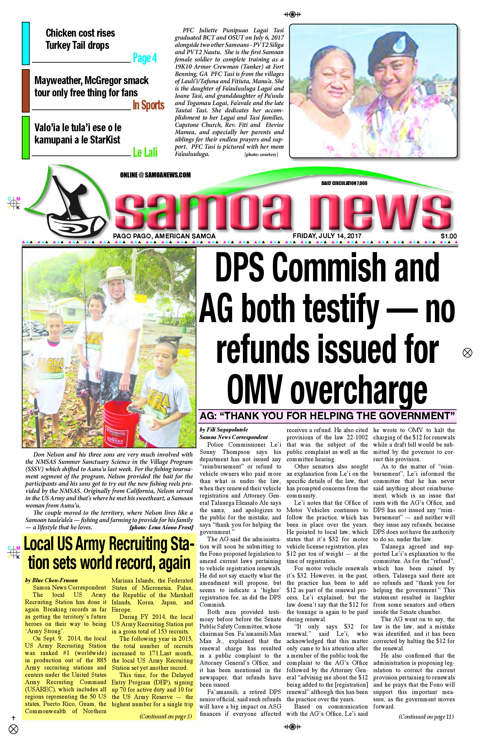 SN News Friday, July 14, 2017