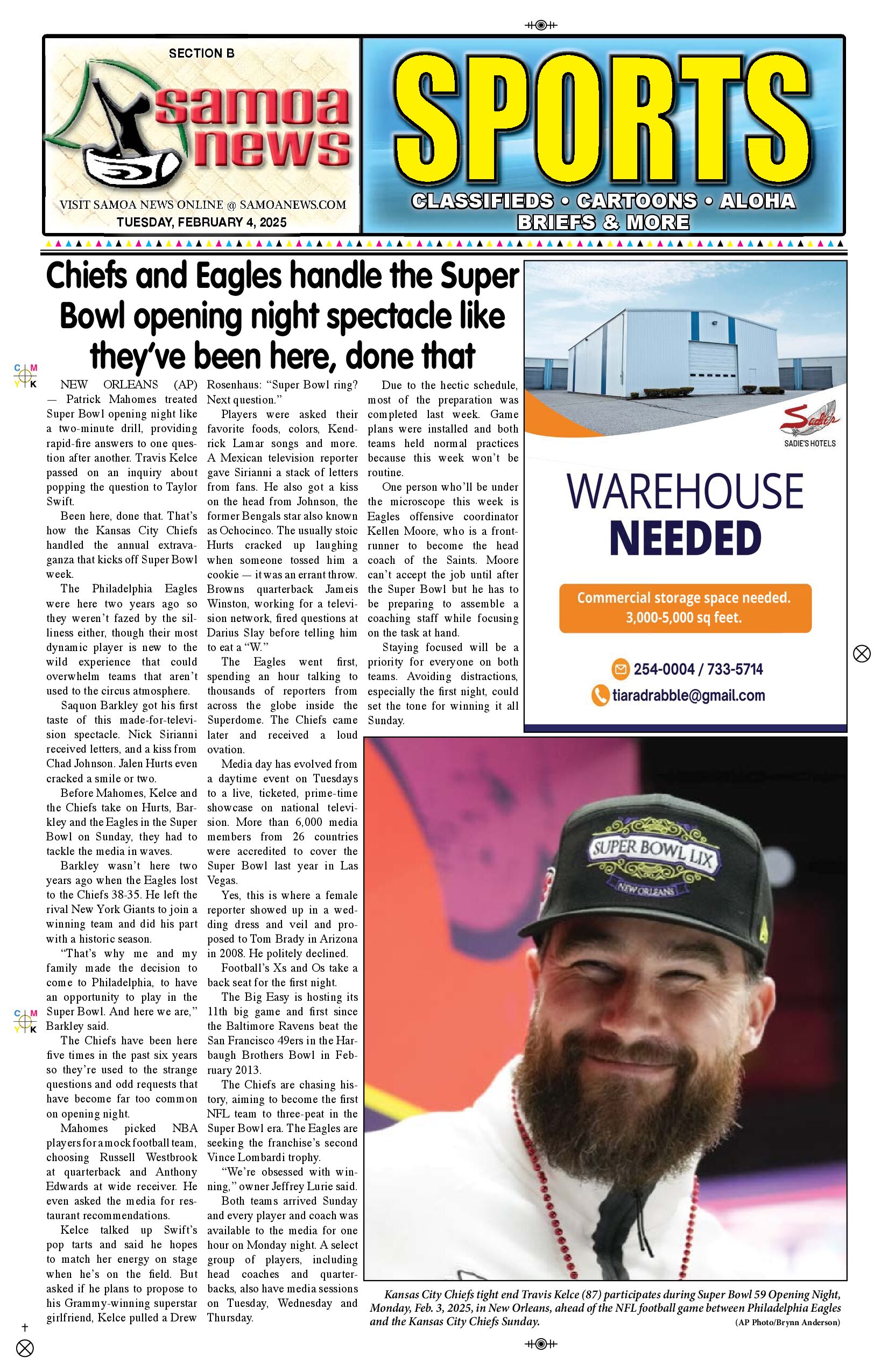 SN Sports Tuesday, February 04, 2025