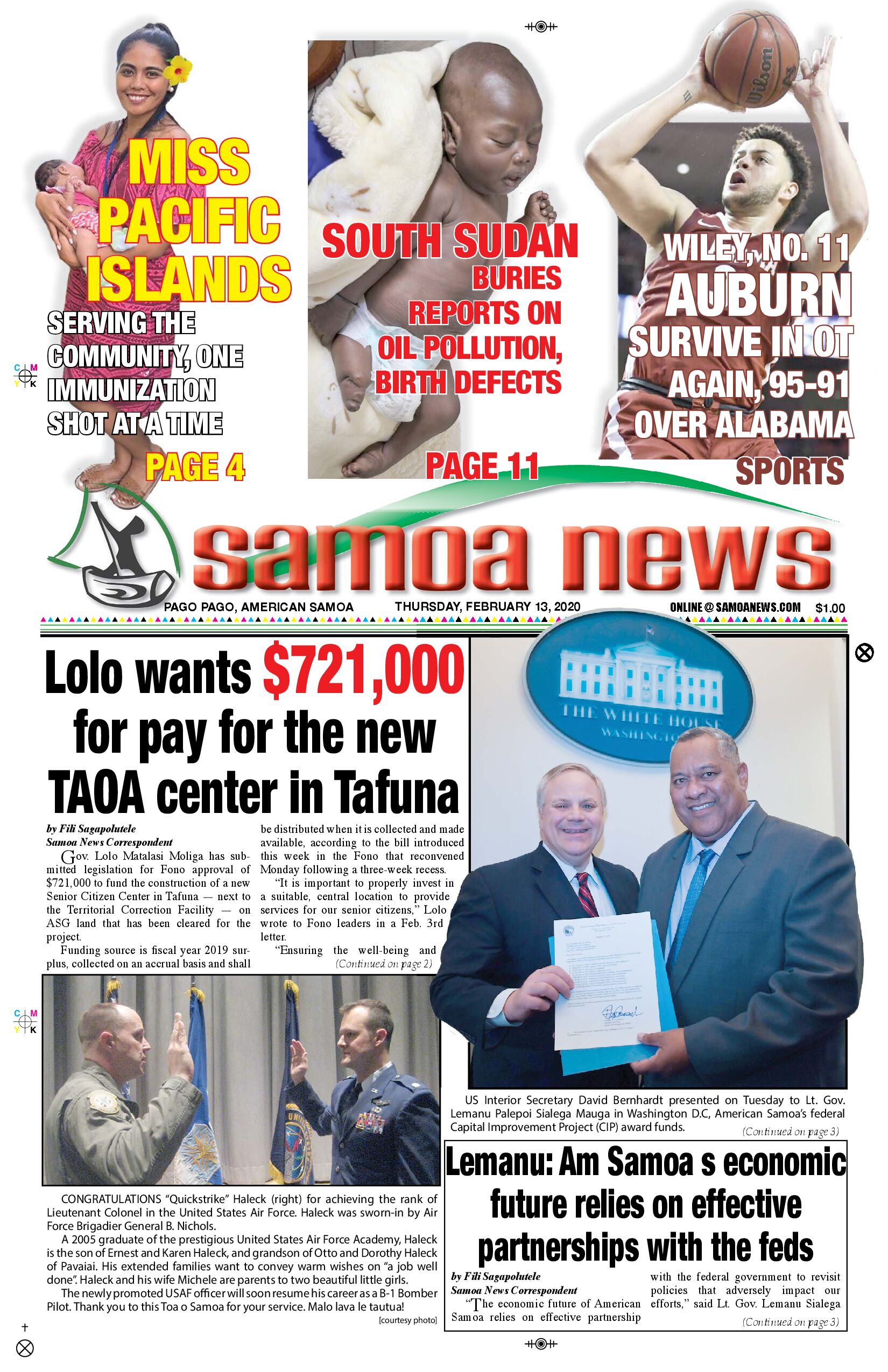 SN News Thursday, February 13, 2019