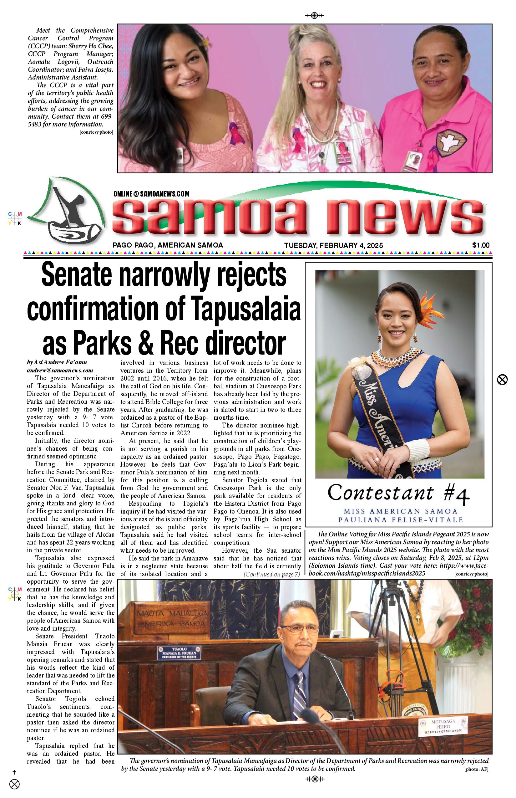 SN News Tuesday, February 04, 2025