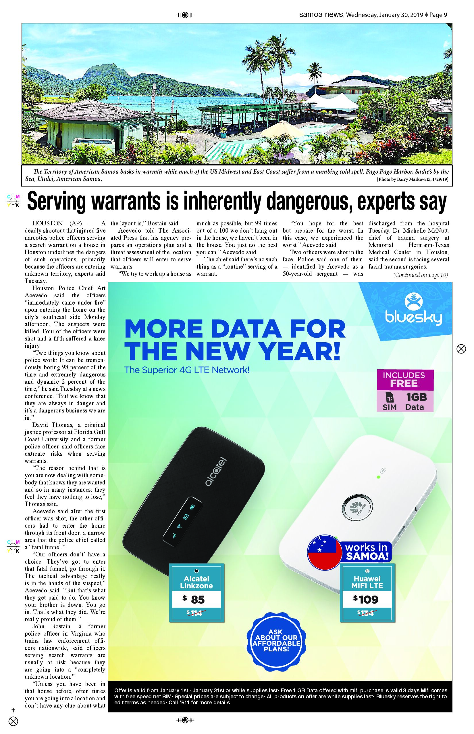 SN News2 Wednesday, January 30, 2019