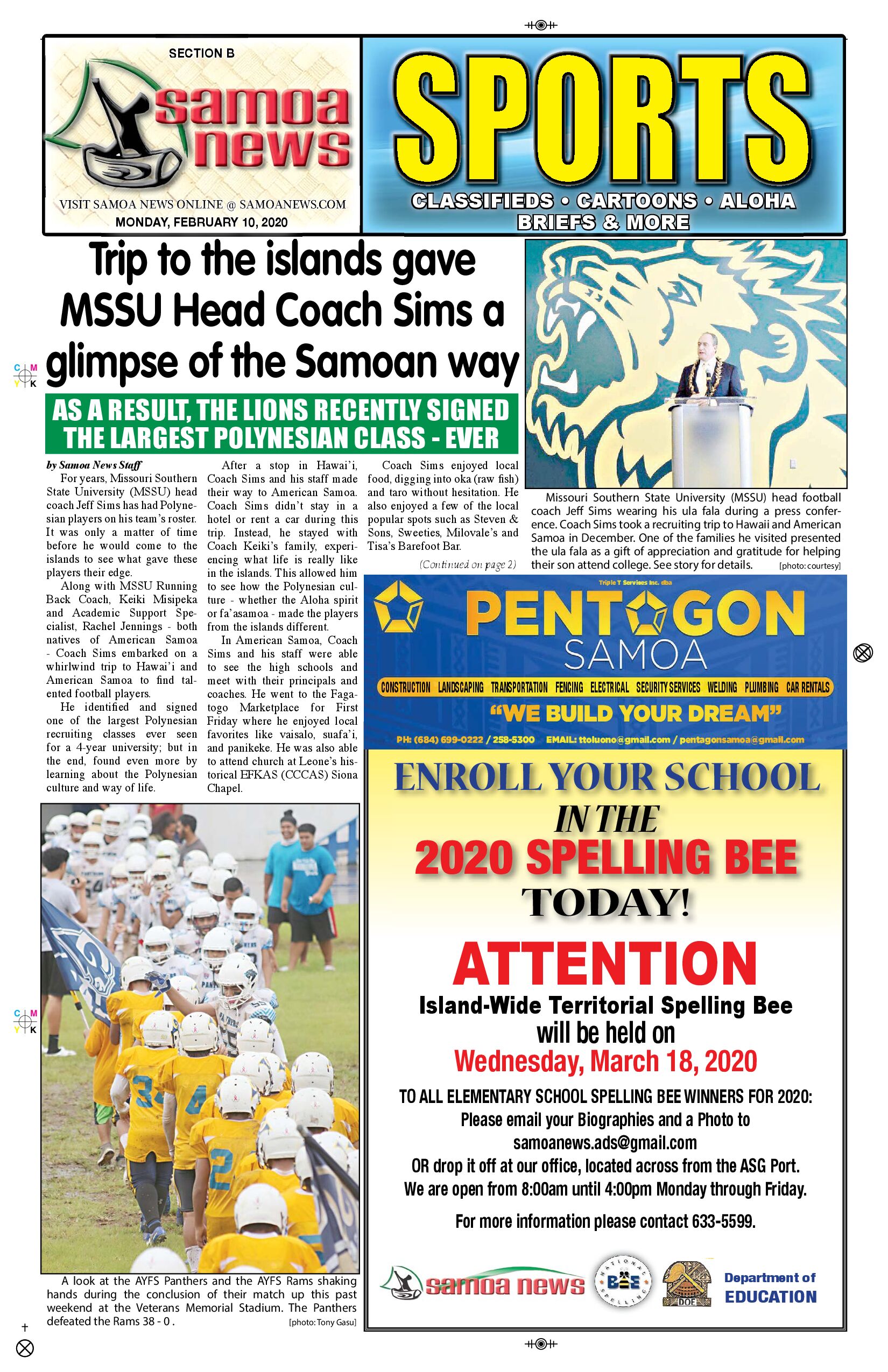 SN Sports Monday, February 10, 2020