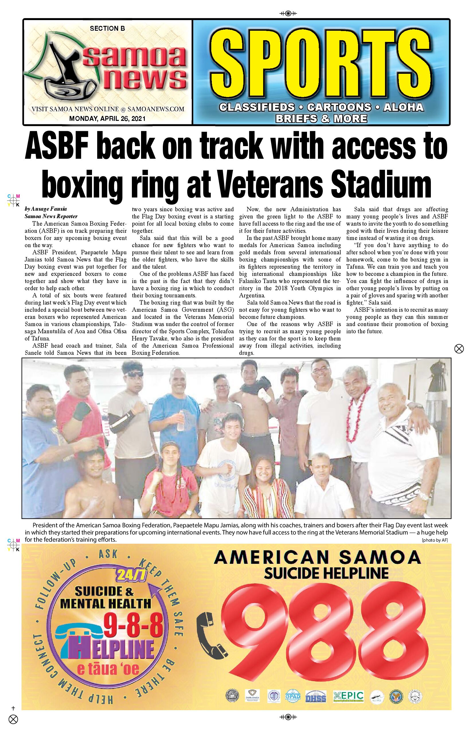 SN Sports Monday, April 26, 2021