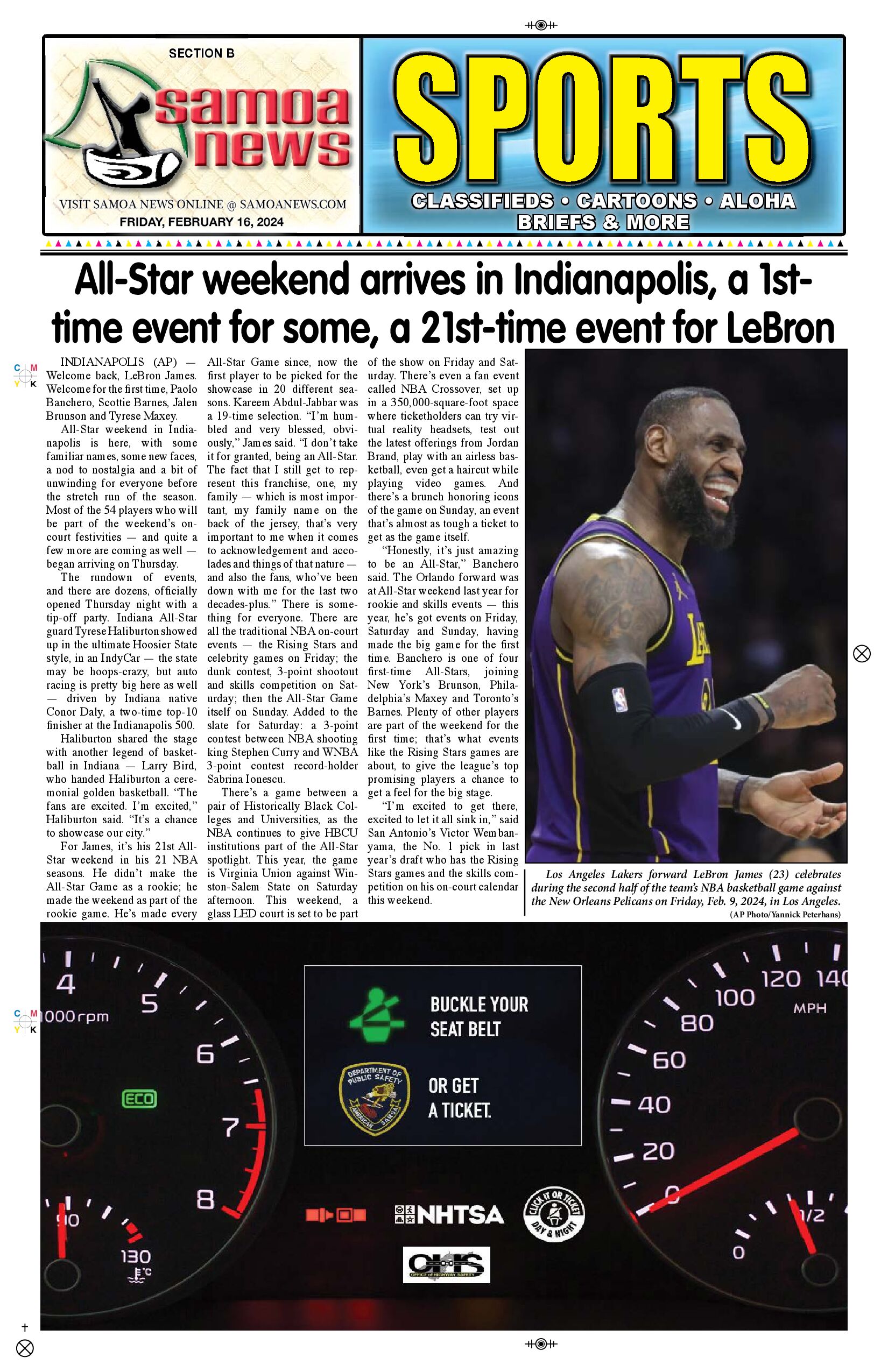 SN Sports Friday, February 16, 2024