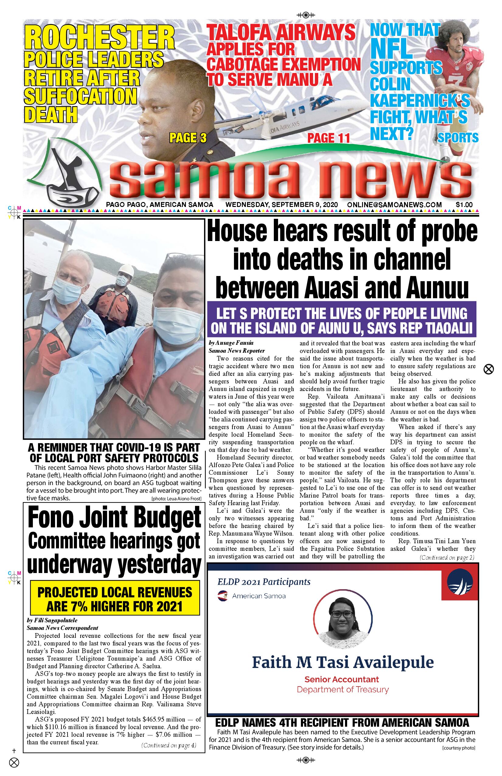 SN News Wednesday, Sept 09, 2020