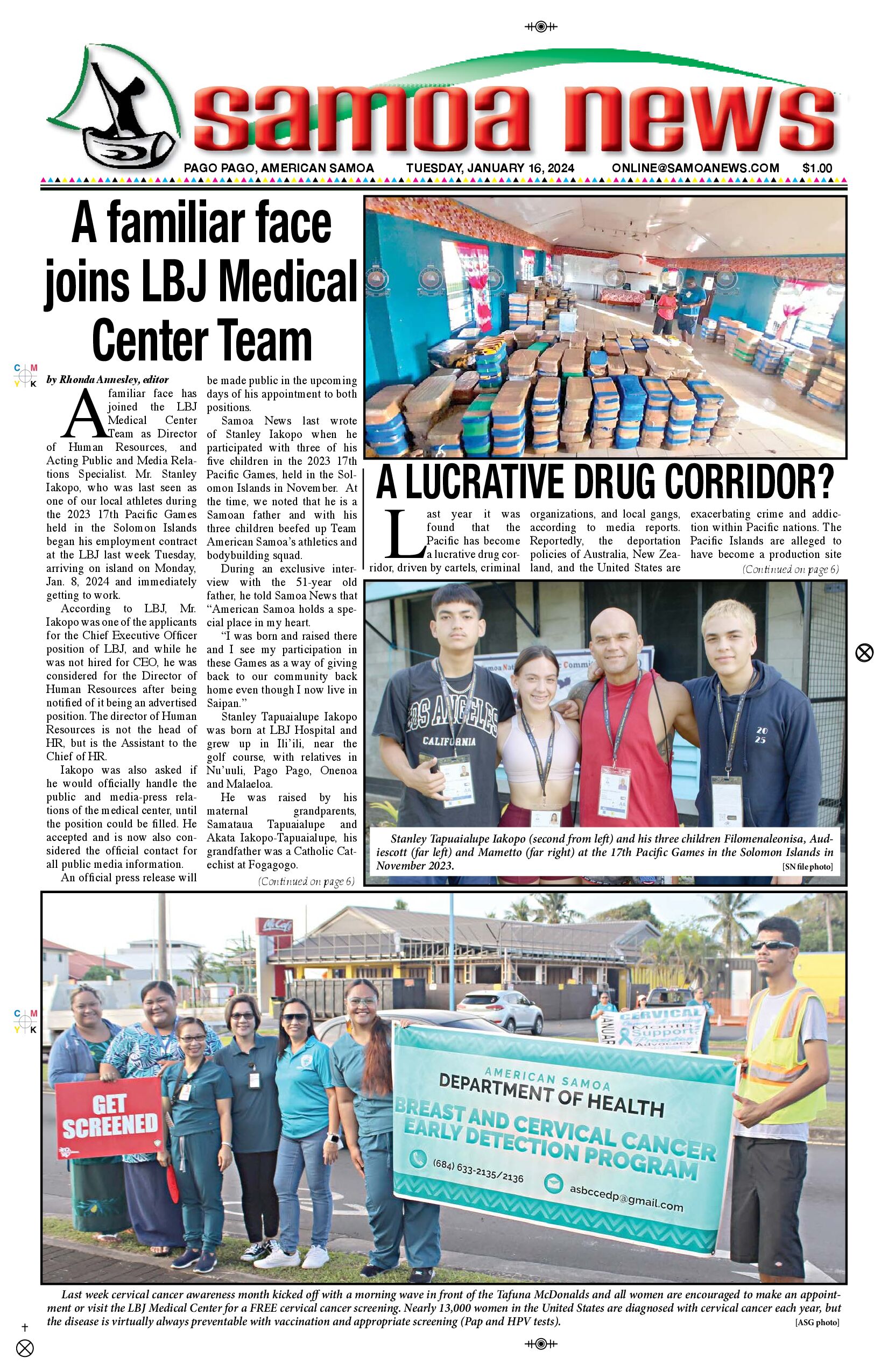 SN News Tuesday, January 16, 2024