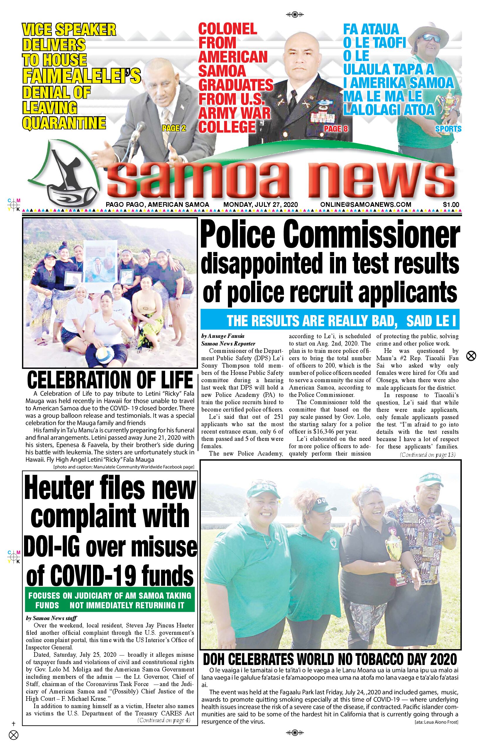 SN News Monday, July 27, 2020