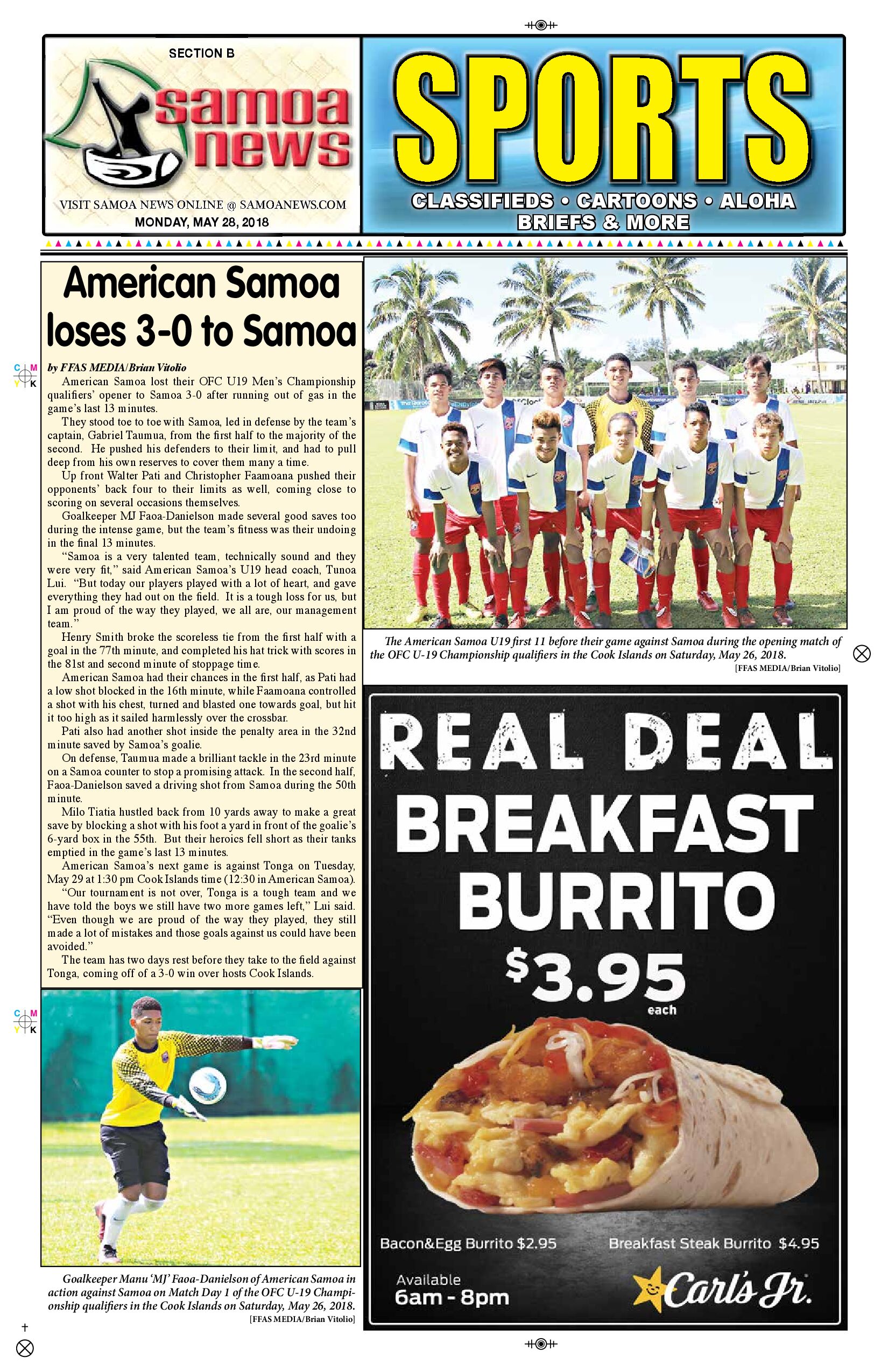 SN Sports Monday, May 28, 2018