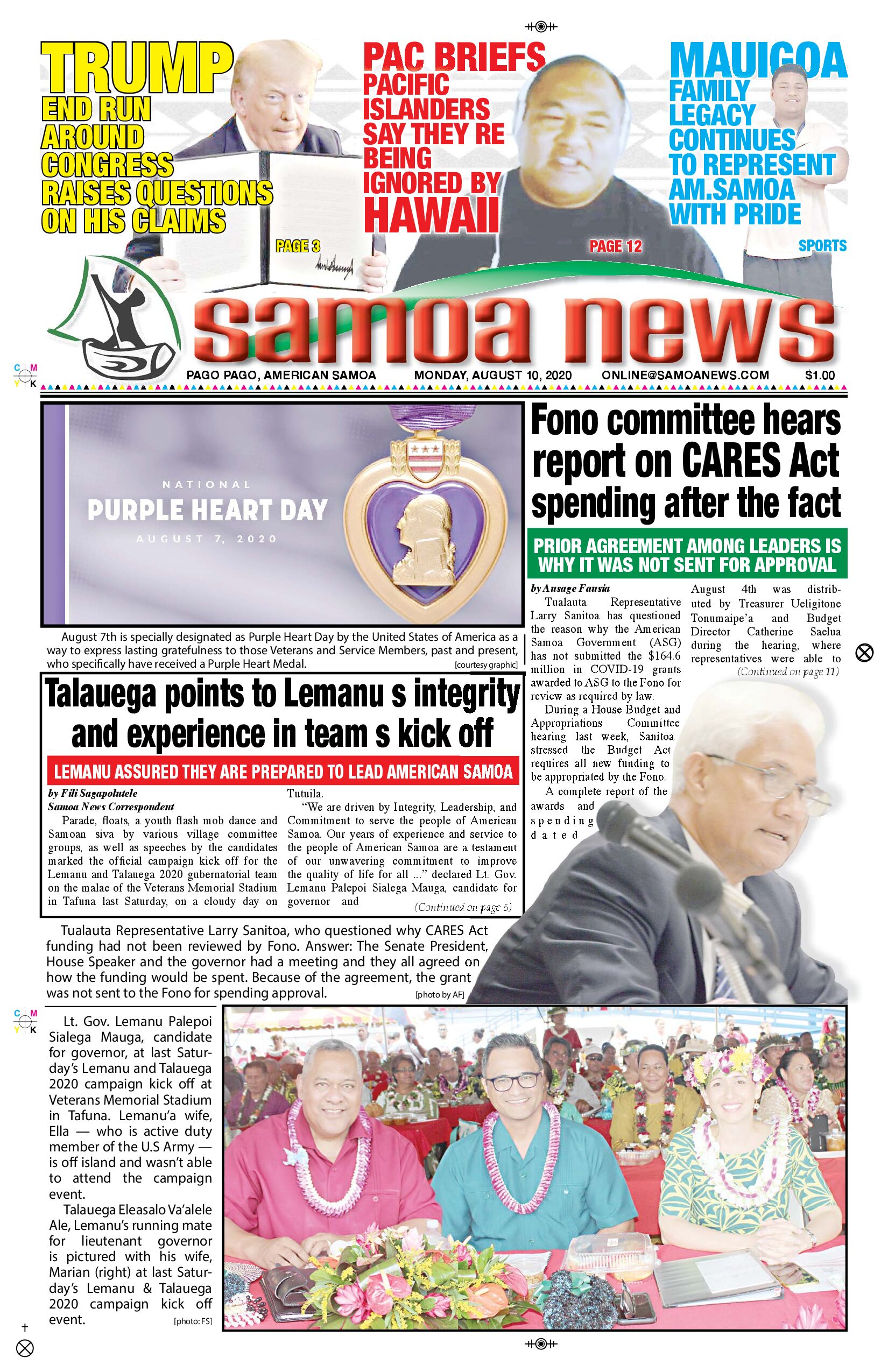 SN News Monday, Aug. 10, 2020