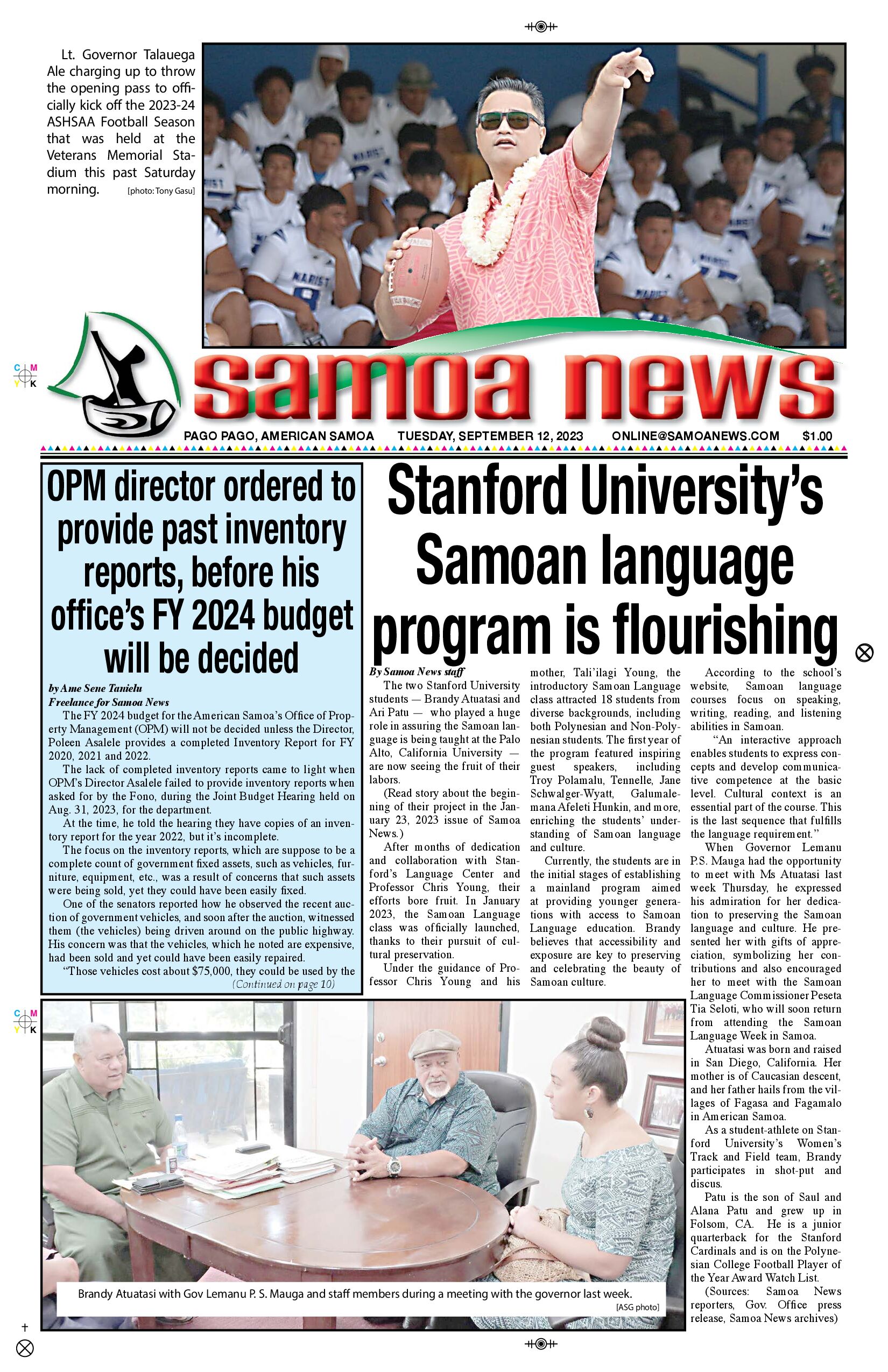 SN News Tuesday, September 12, 2023