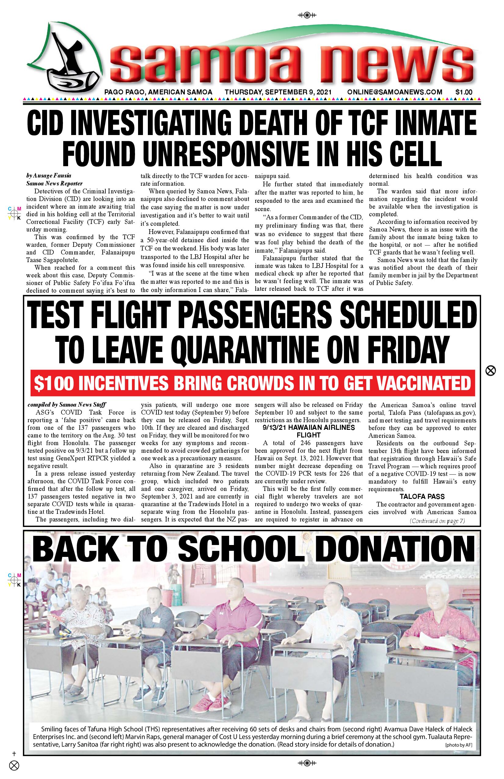 SN News Thursday, September 09, 2021