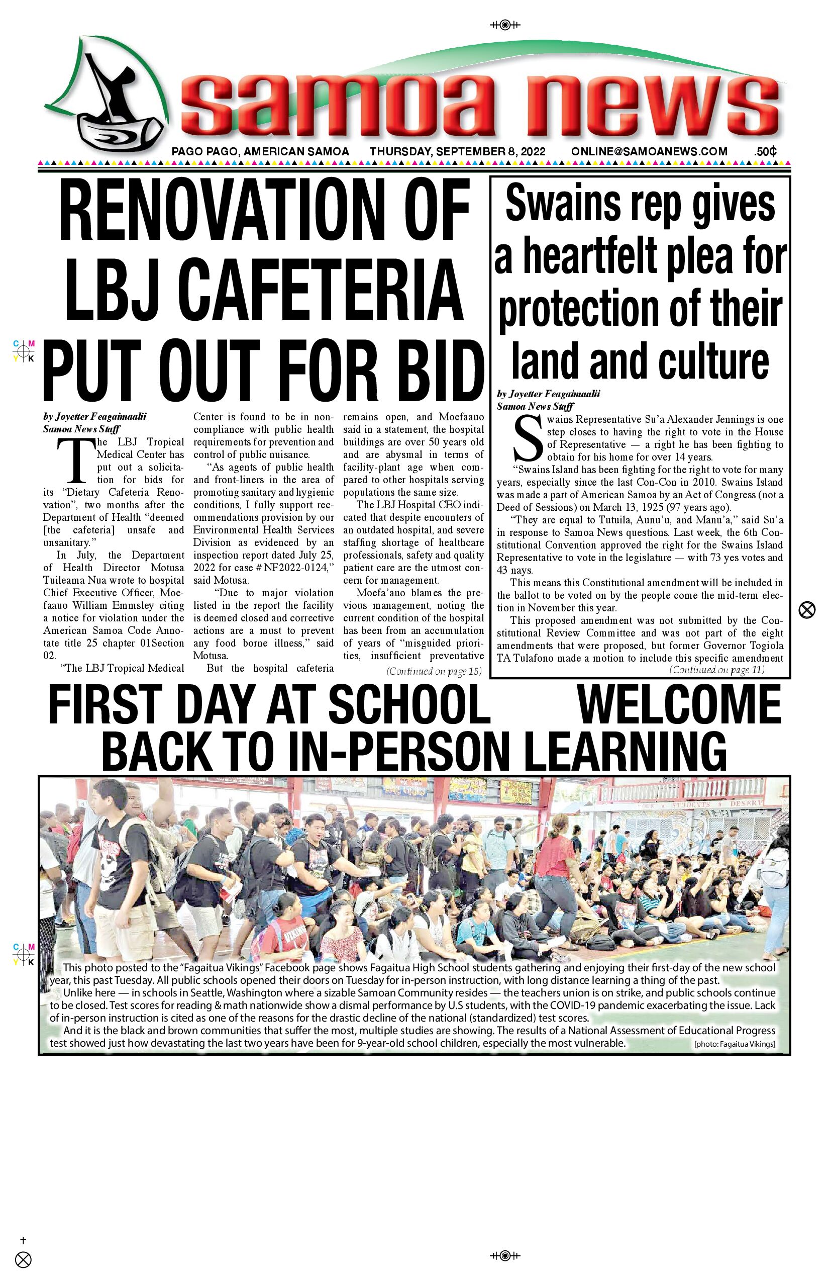 SN News Thursday, Sept. 08, 2022