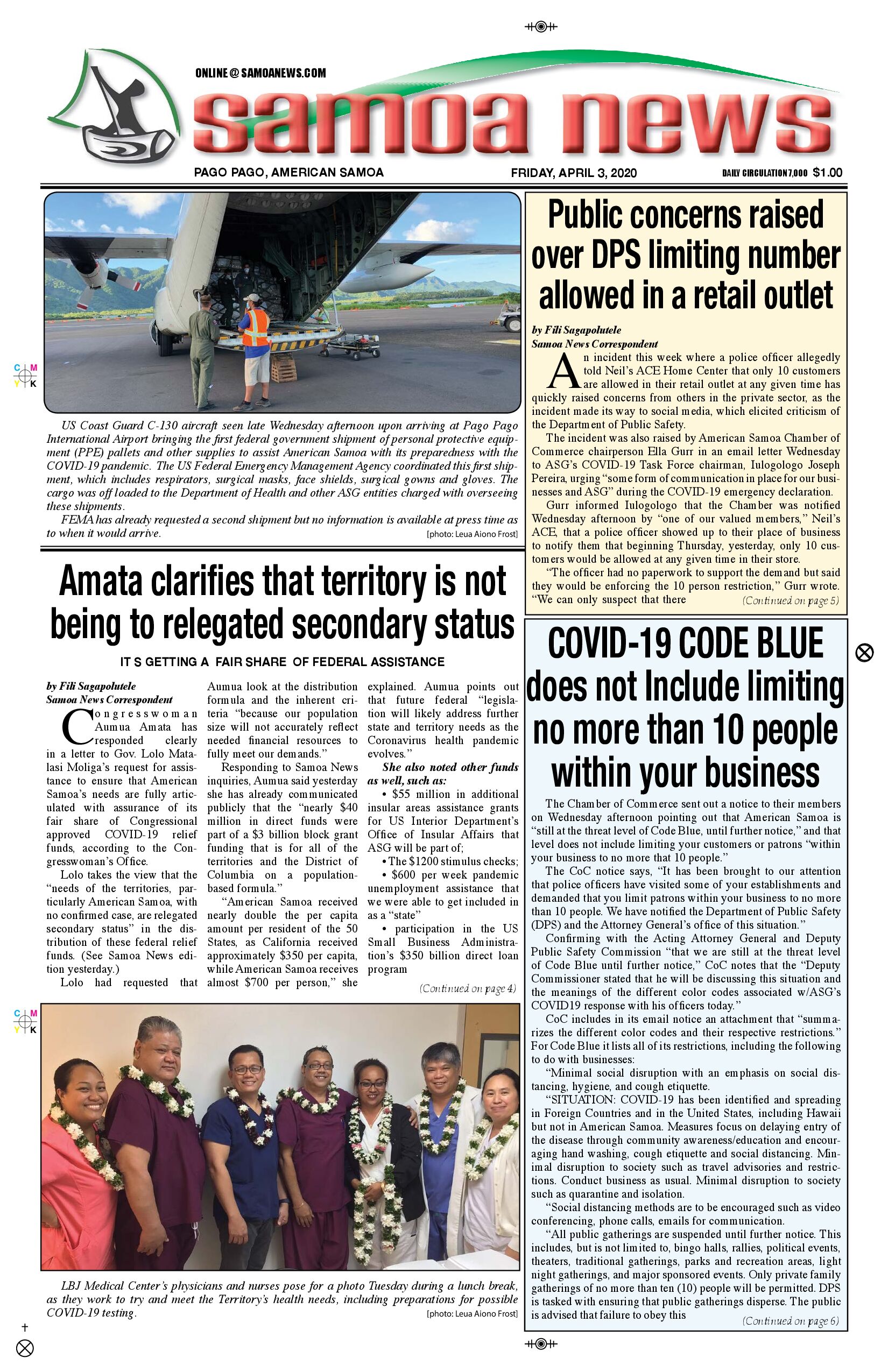 SN News Friday, April 03, 2020