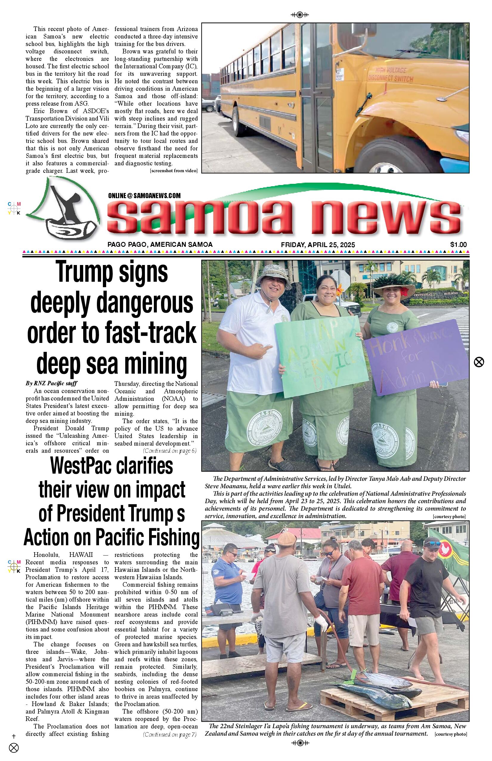 SN News Friday, April 25, 2025