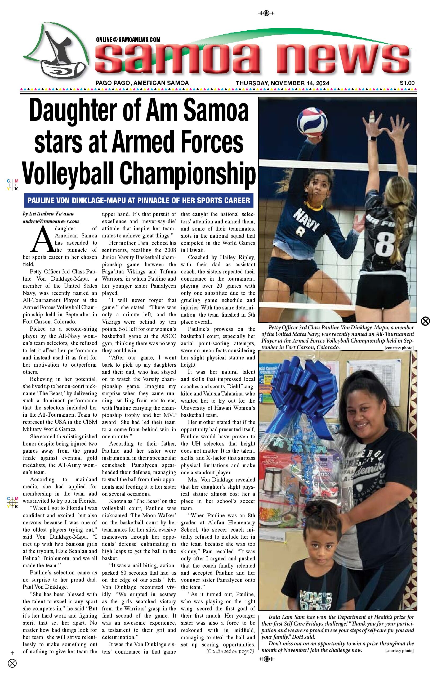 SN News Thursday, November 14, 2024