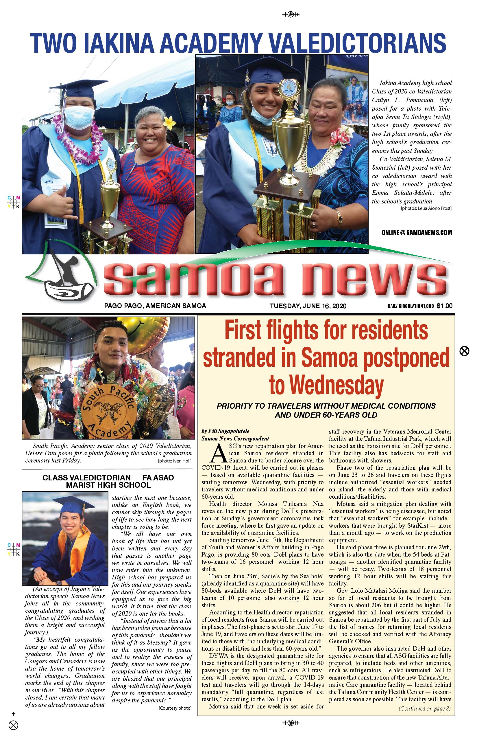 SN News Tuesday, June 16, 2020