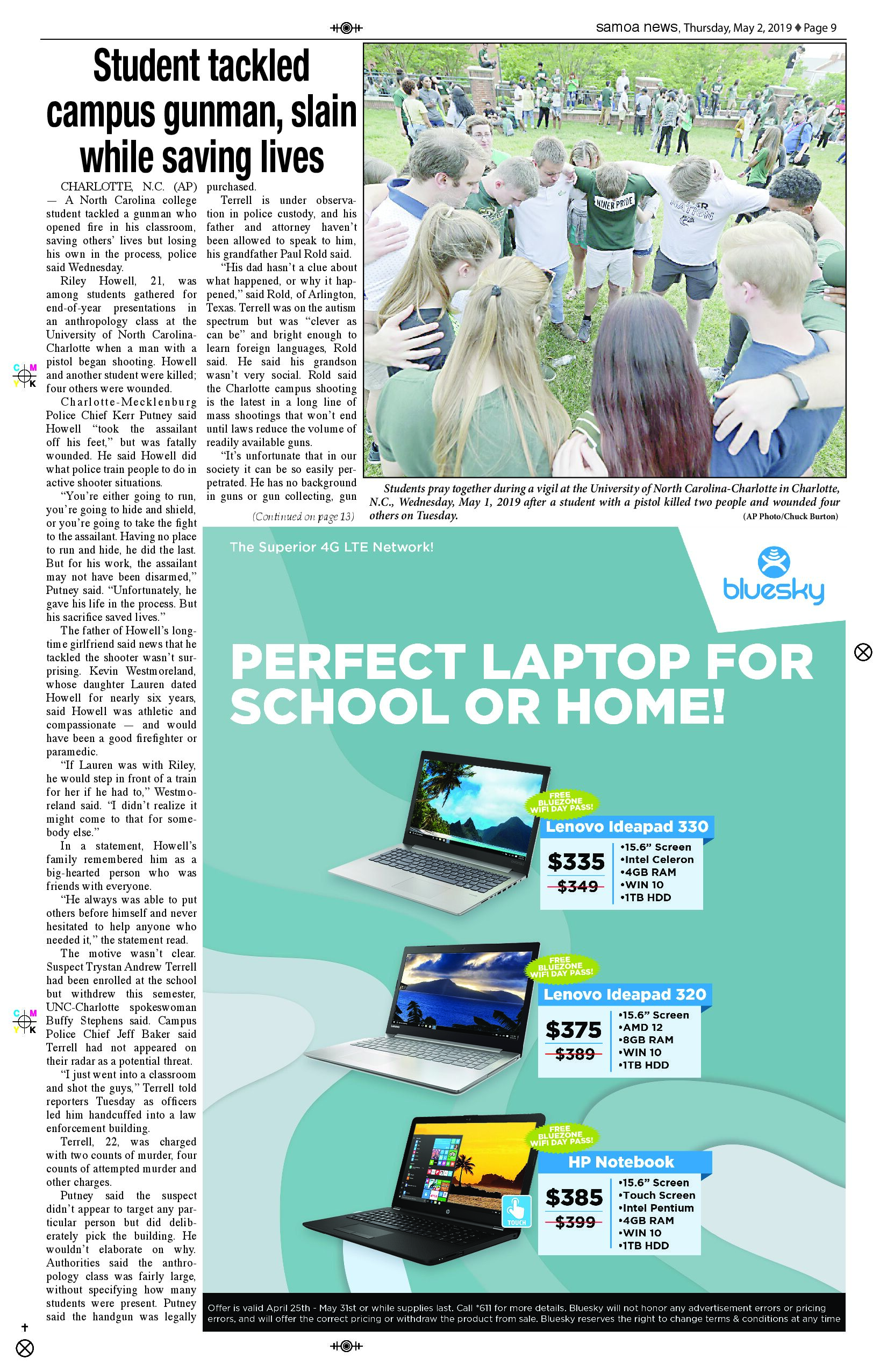 SN News-2 Thursday, May 02, 2019