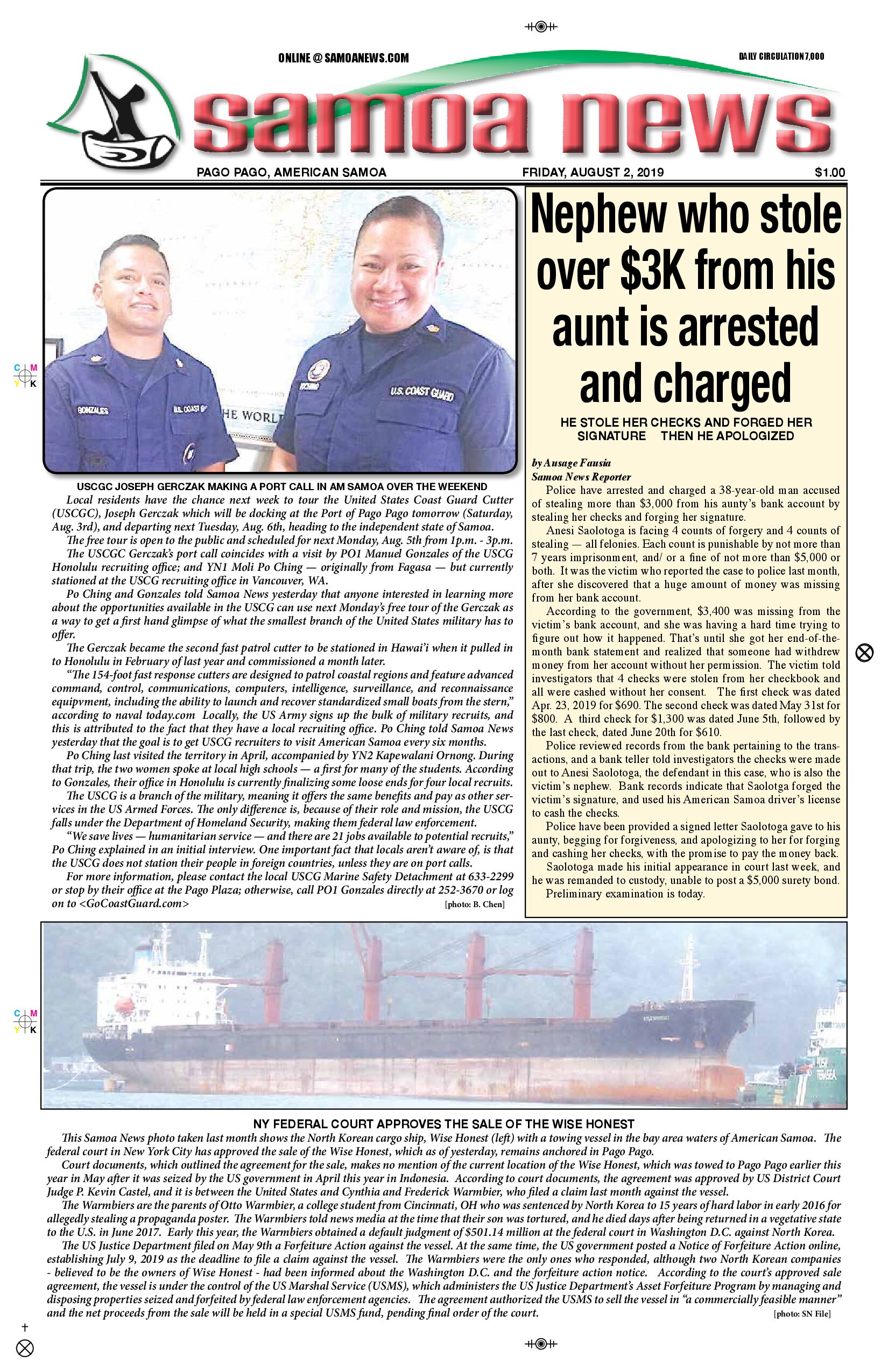 SN News Friday, August 02, 2019