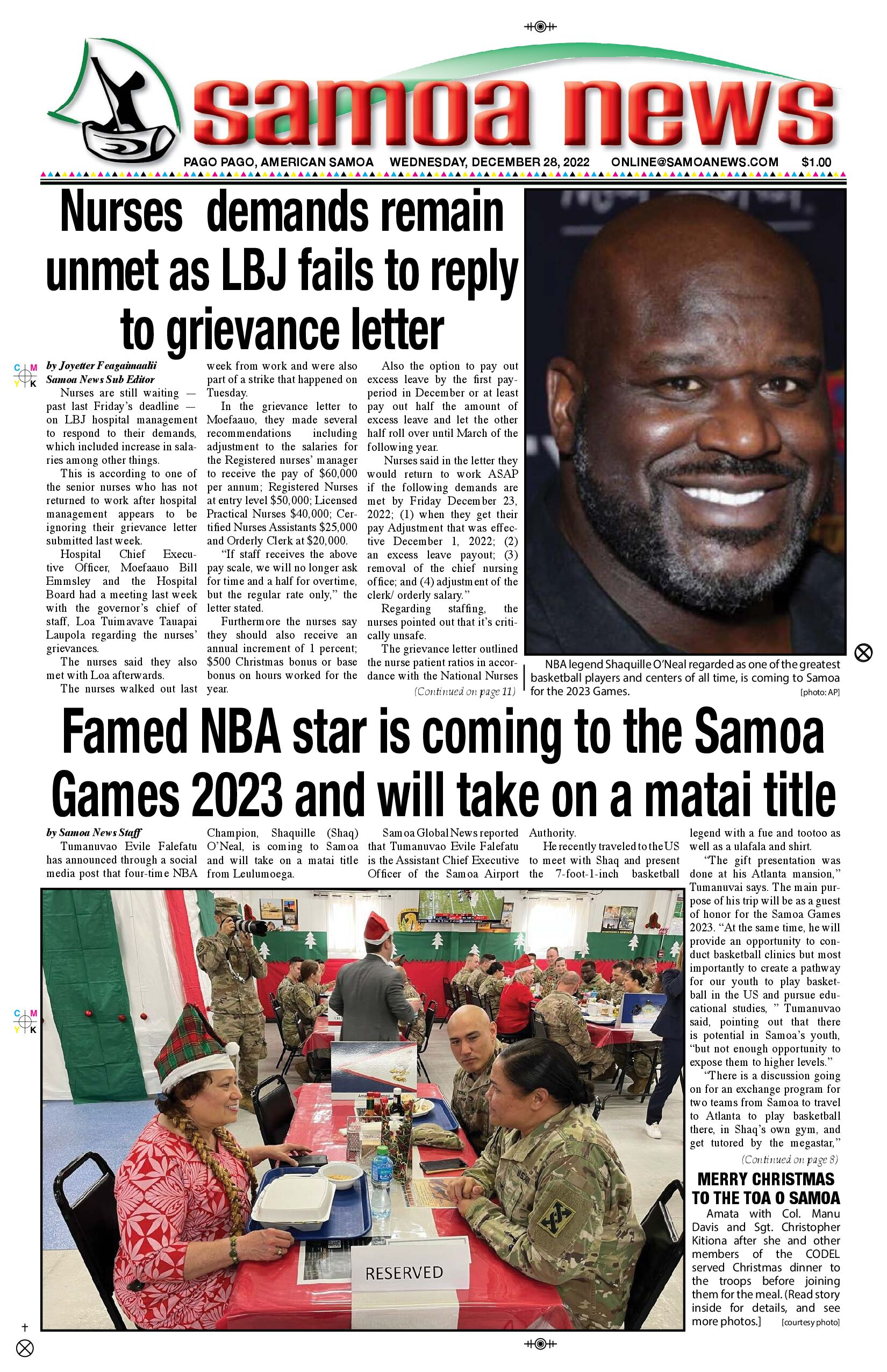 SN News Wednesday, December 28, 2022