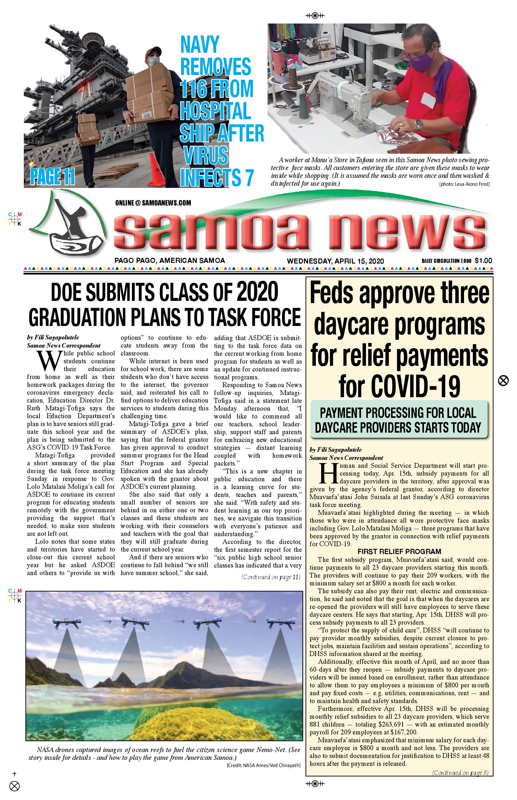 SN News Wednesday, April 15, 2020