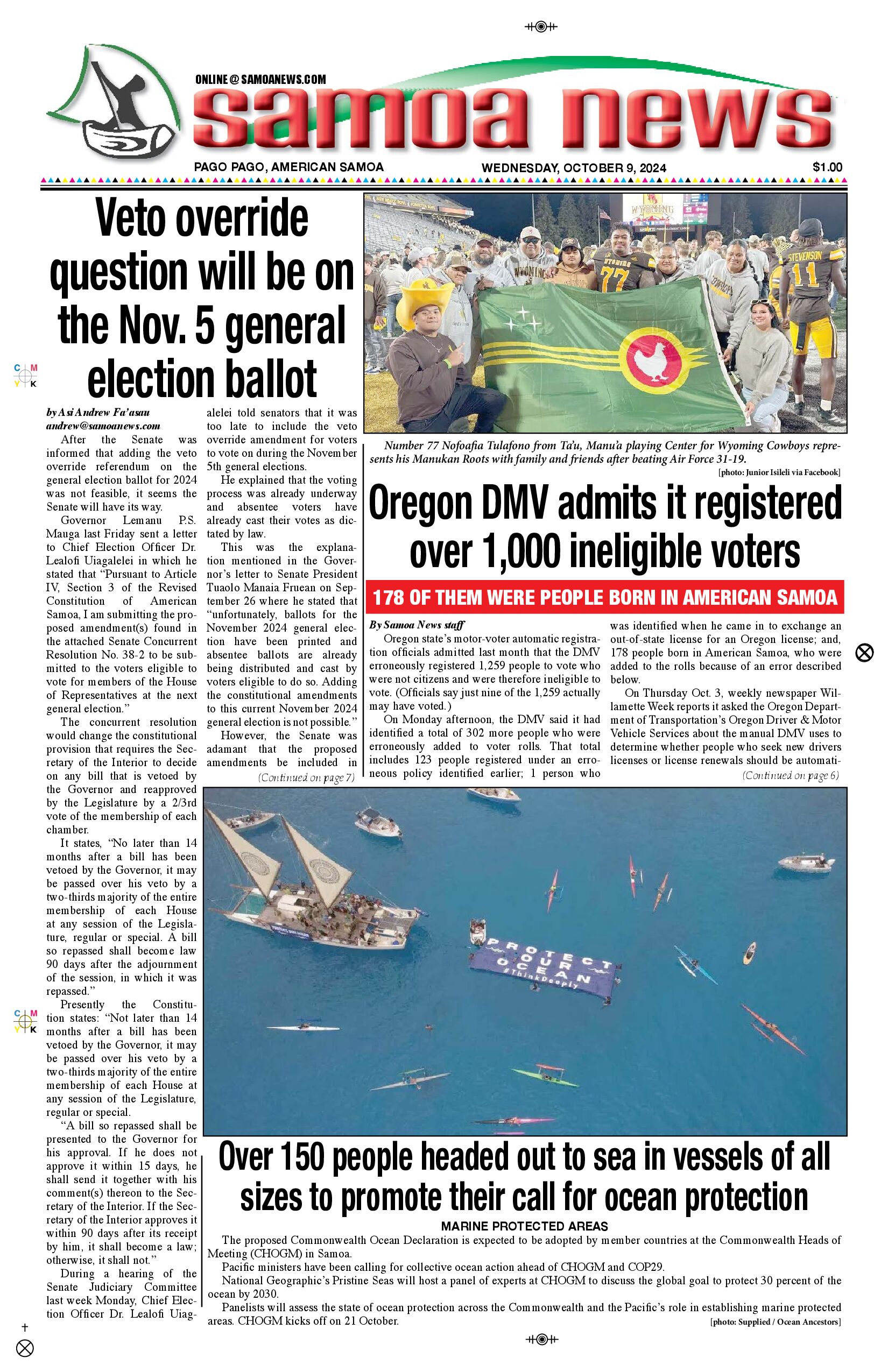 SN News Wednesday, October 09, 2024