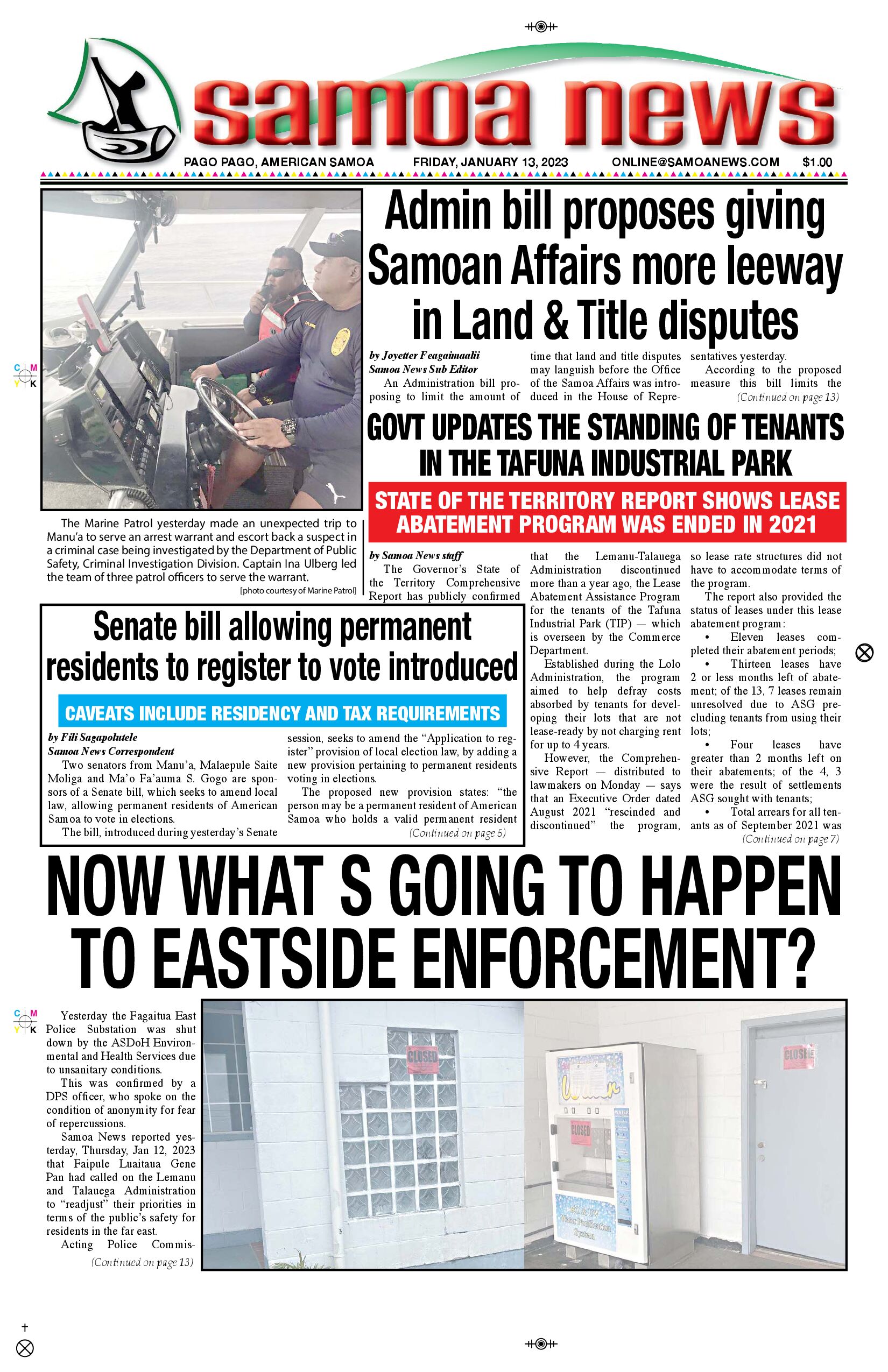 SN News Friday, January 13, 2023