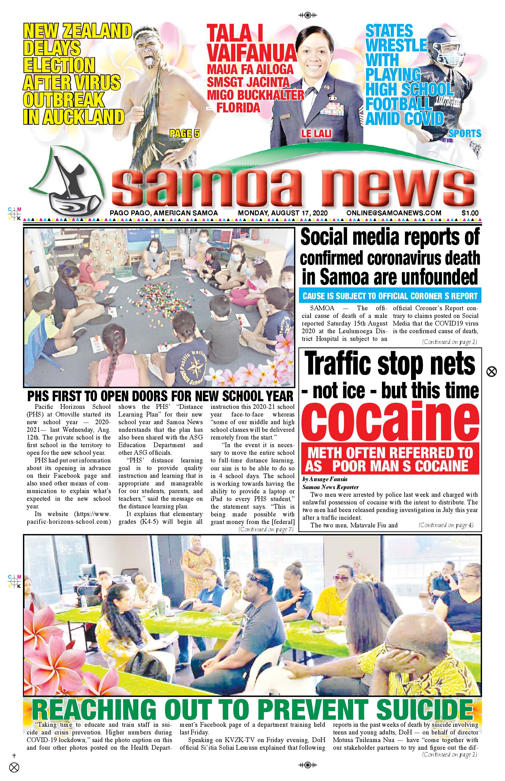 SN News Monday, Aug. 17, 2020