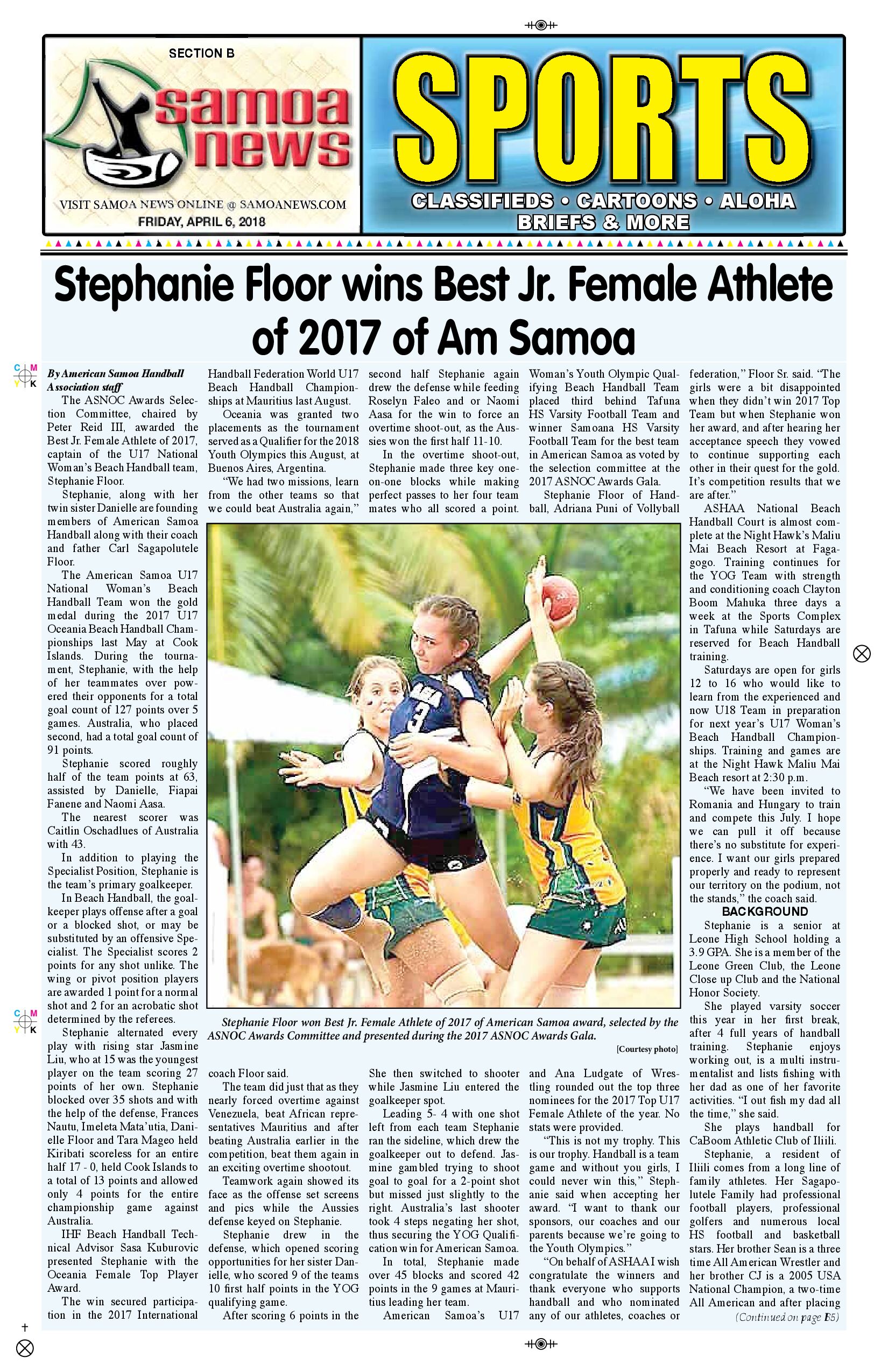 SN Sports Friday, April 06, 2018