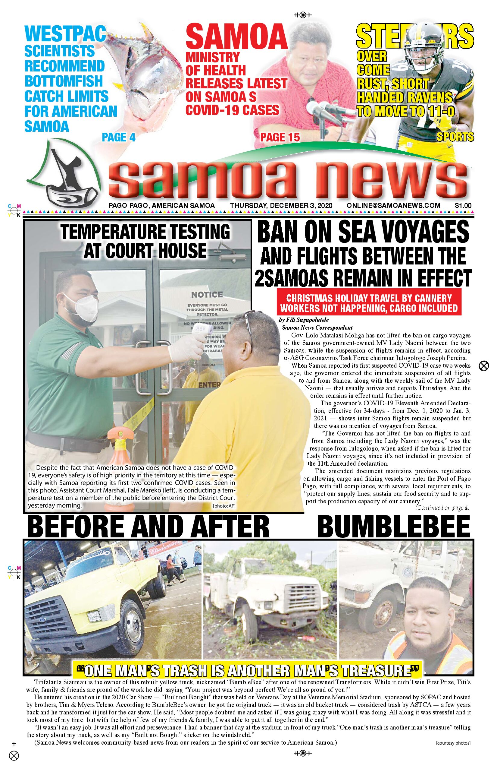 SN News Thursday, Dec. 03, 2020