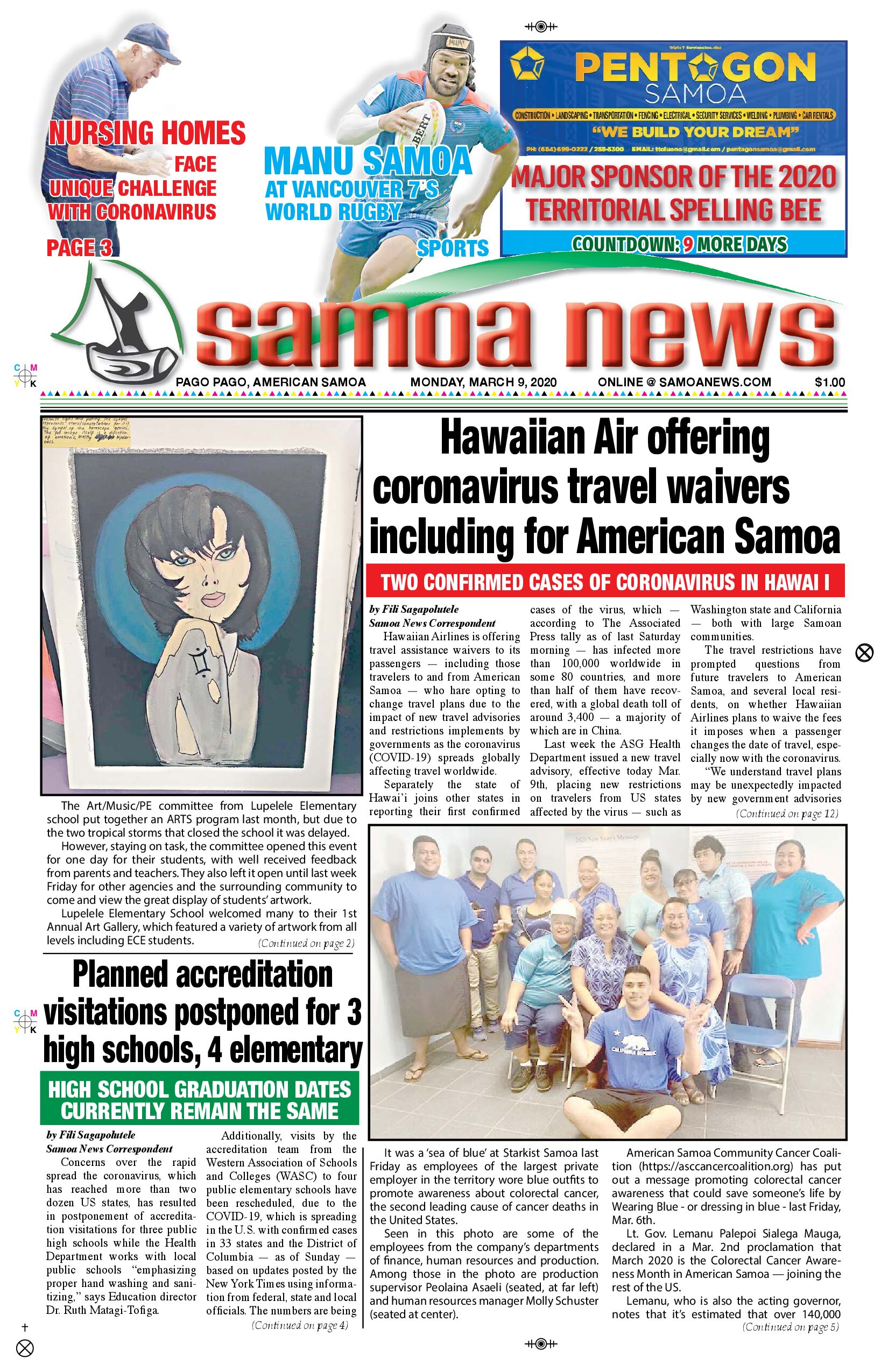 SN News Monday, March 09, 2020