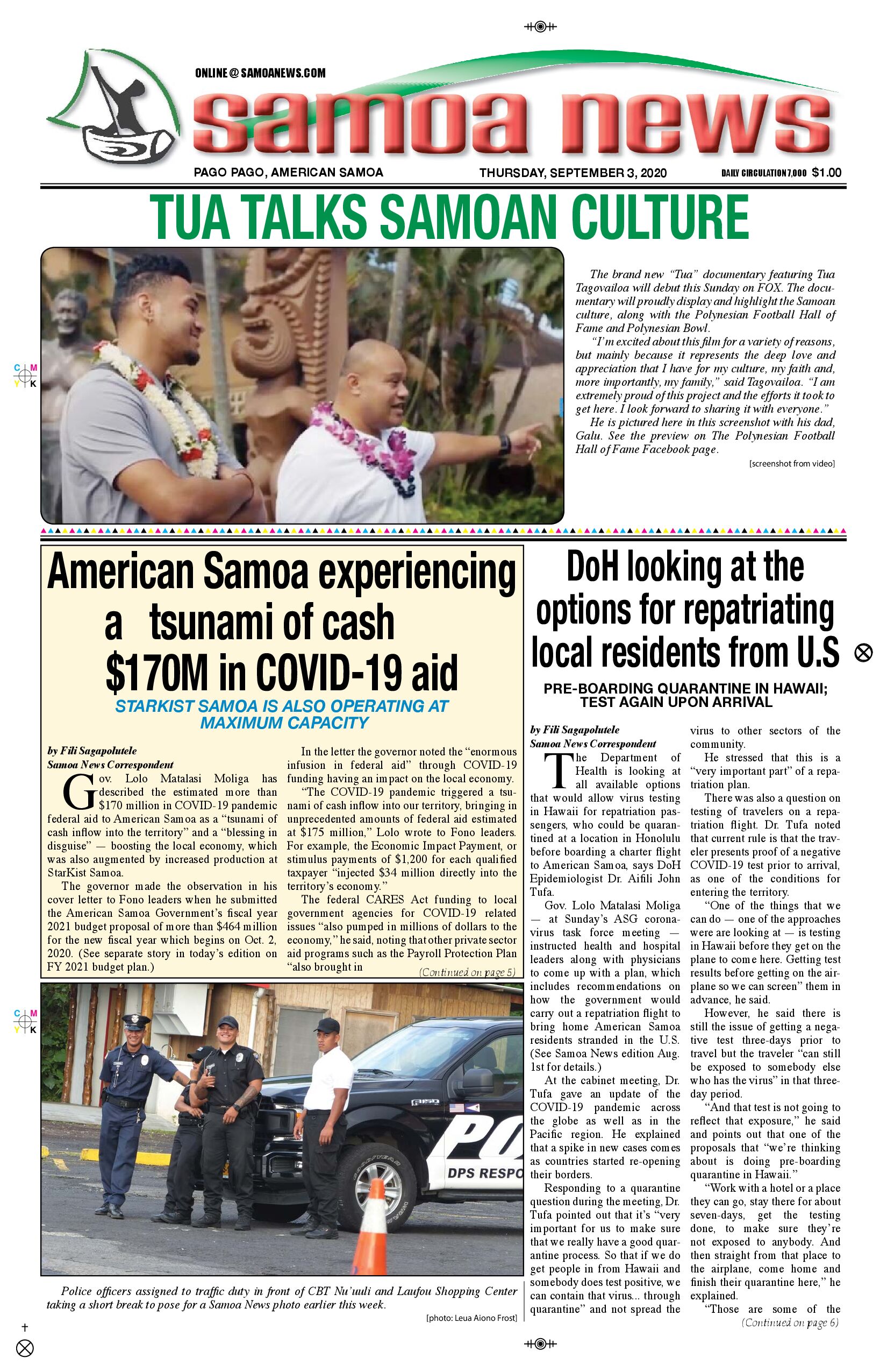 SN News Thursday, Sept 03, 2020