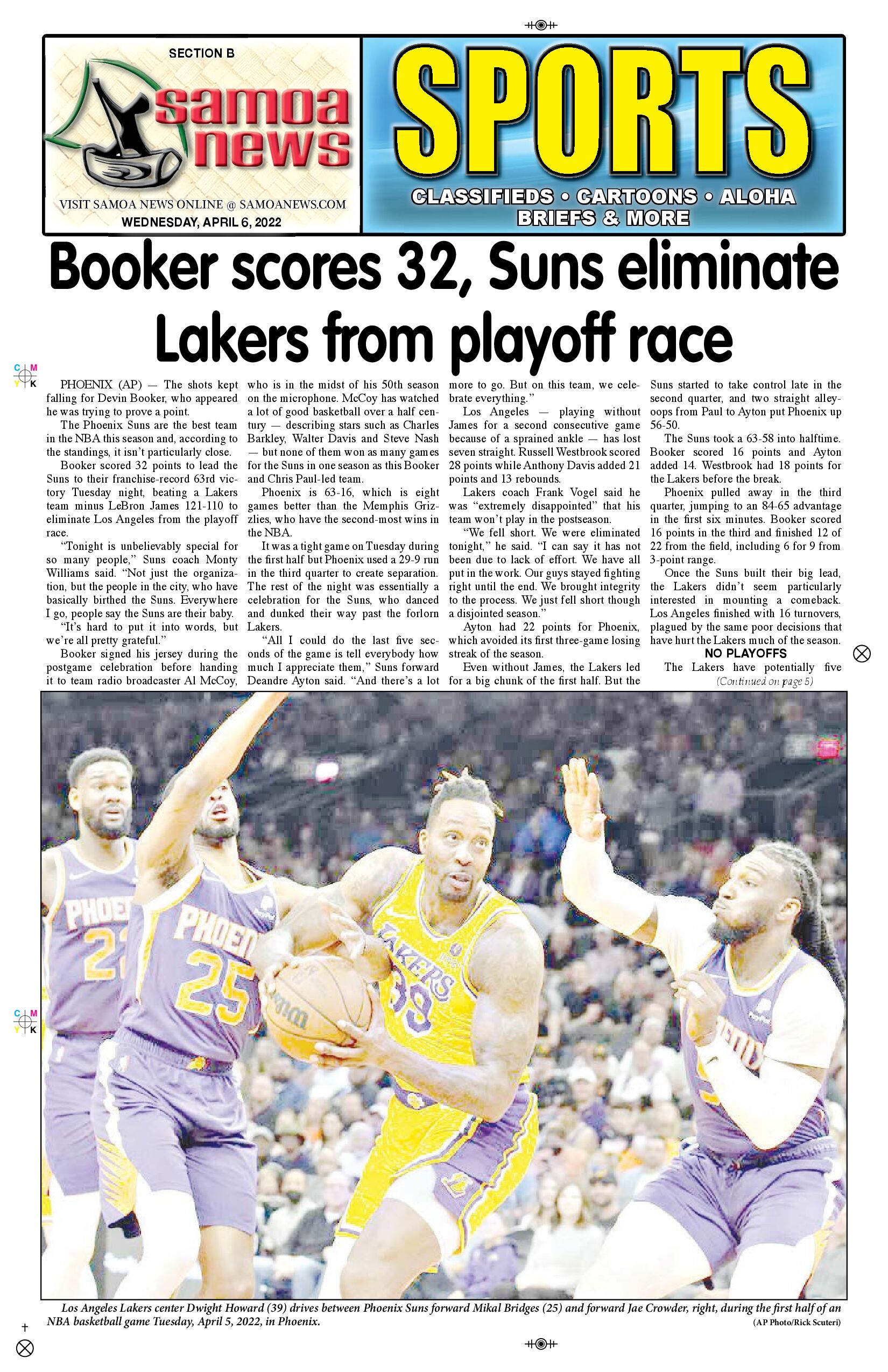 SN Sports Wednesday, April 06, 2022