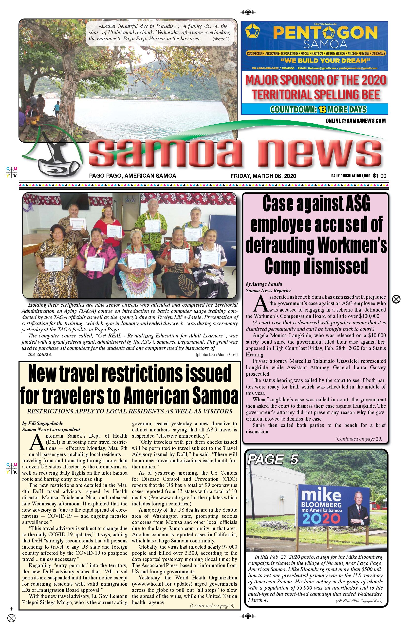 SN News Friday, March 06, 2020