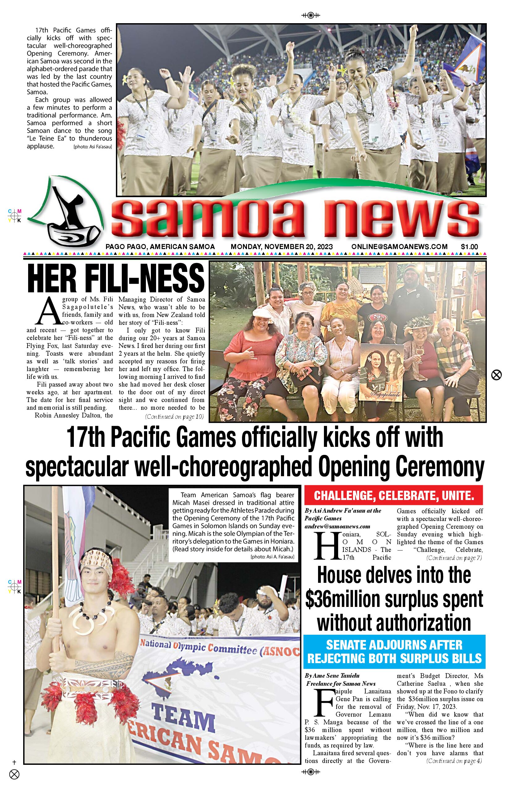 SN News Monday, November 20, 2023