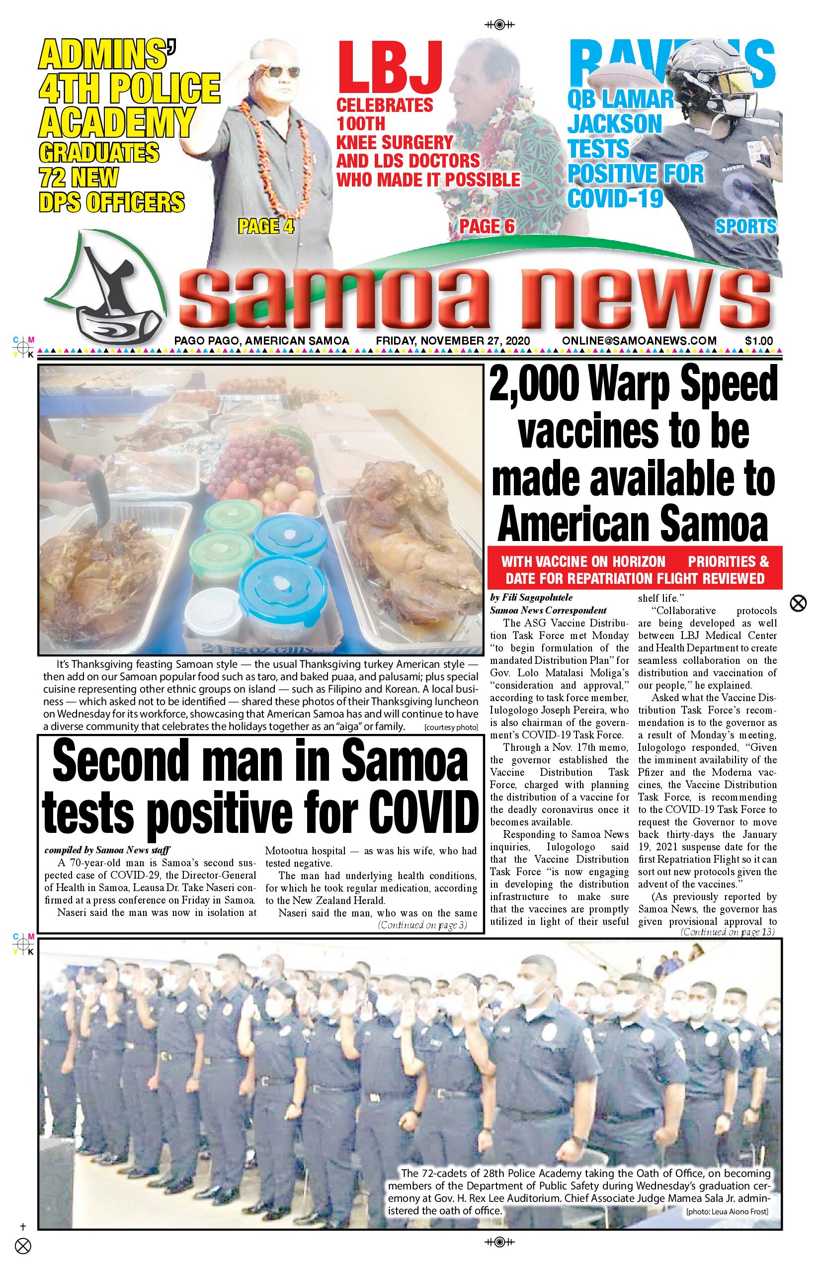 SN News Friday, Nov. 27, 2020