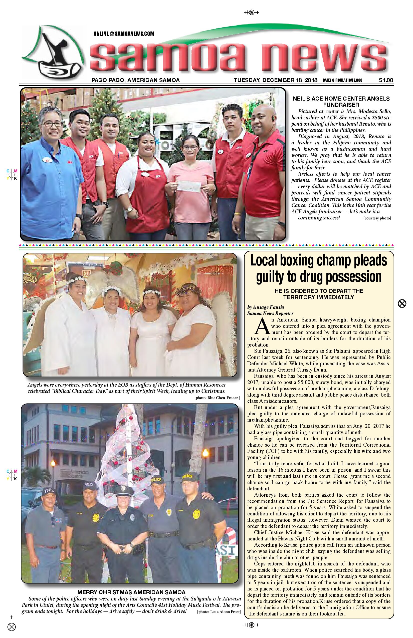 SN News Tuesday, December 18, 2018