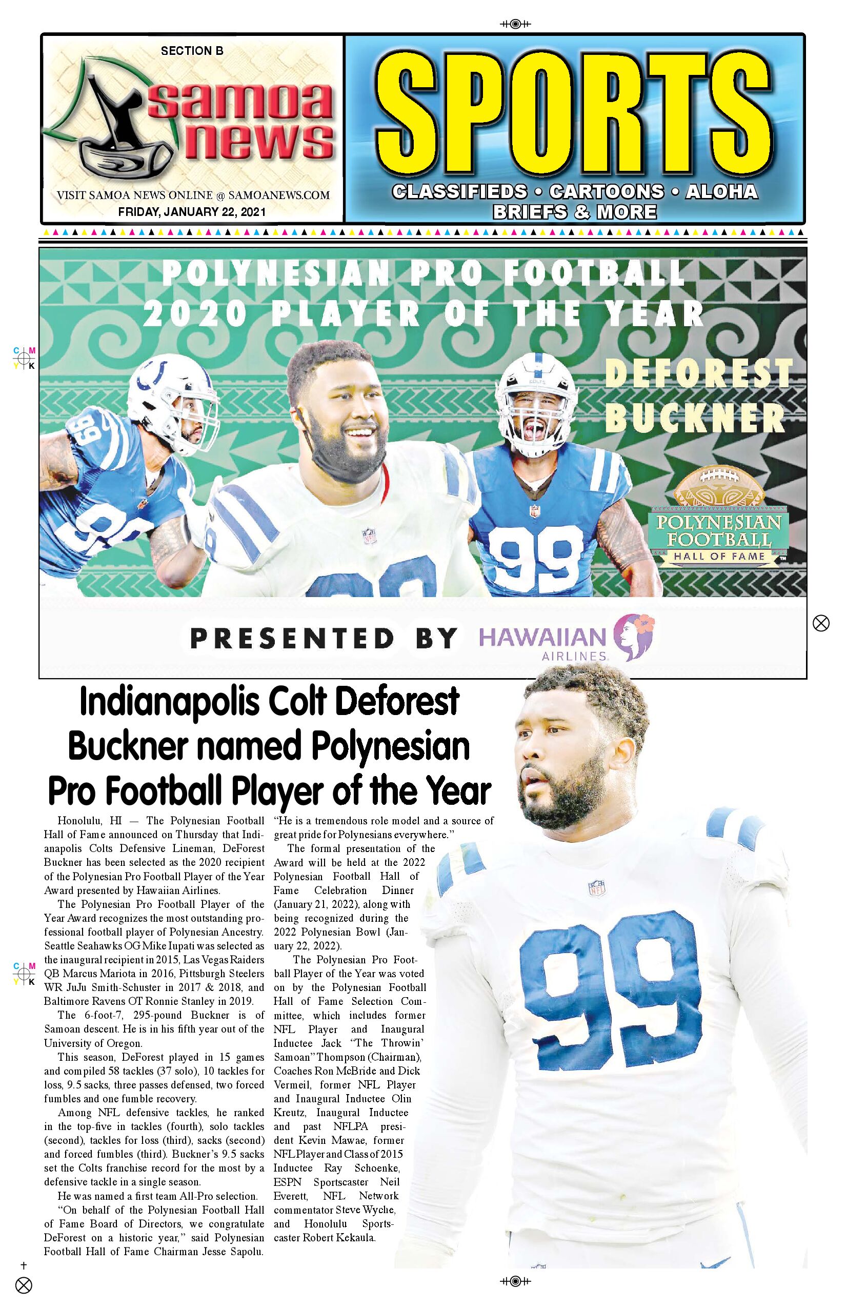 SN Sports Friday, Jan. 22, 2021