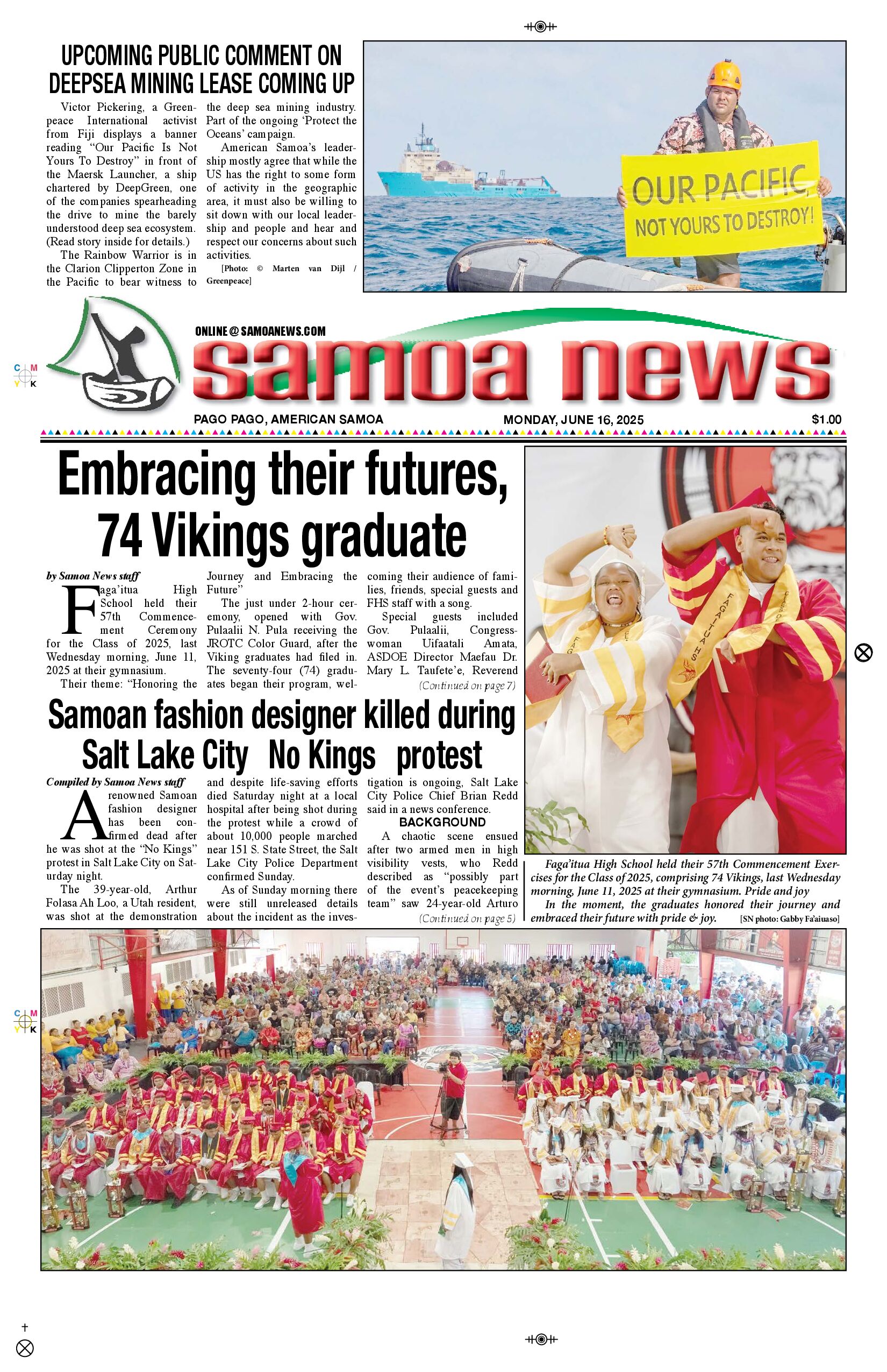 SN News Monday, June 16, 2025