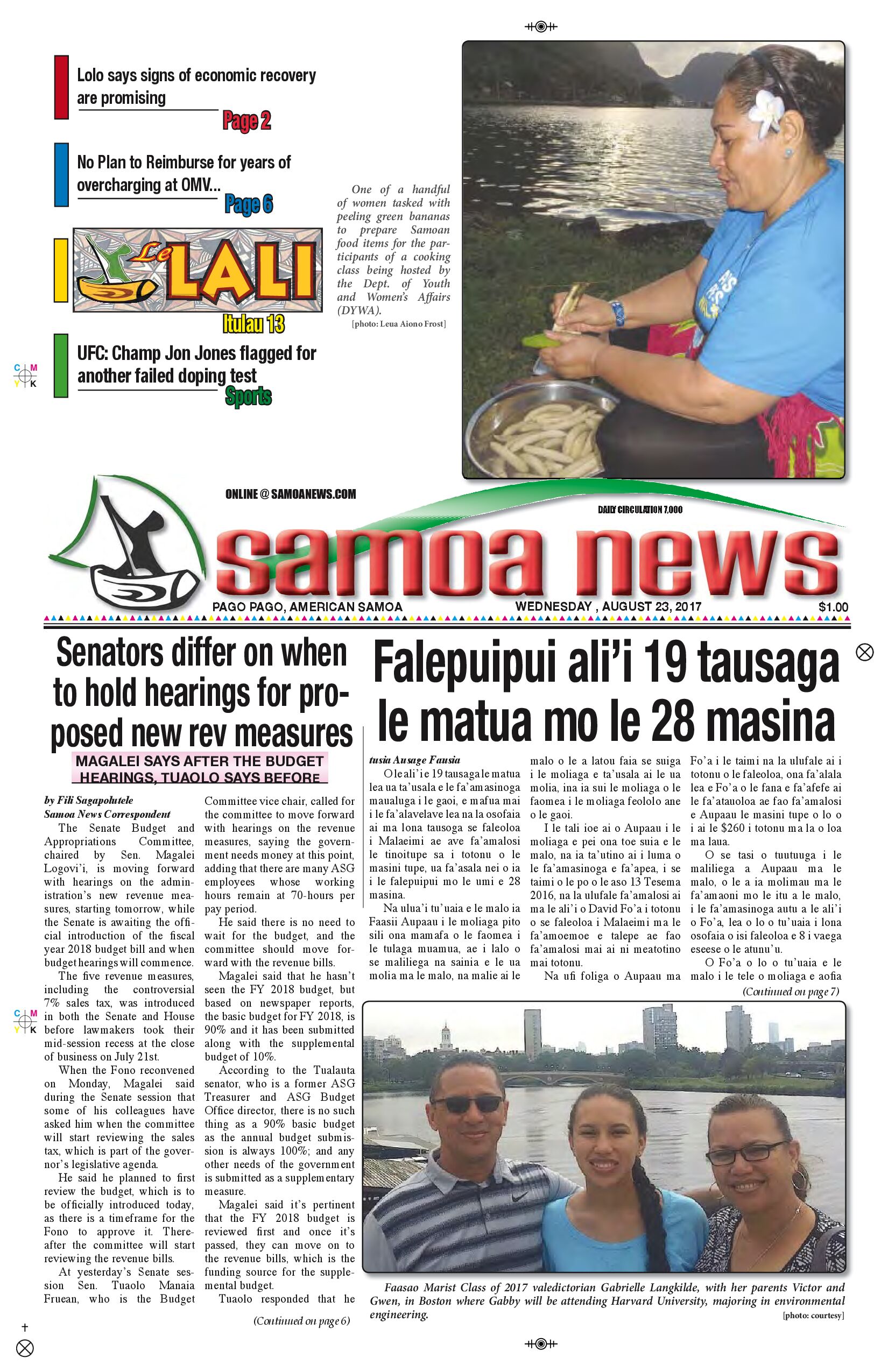 SN News Wednesday Aug. 23, 2017