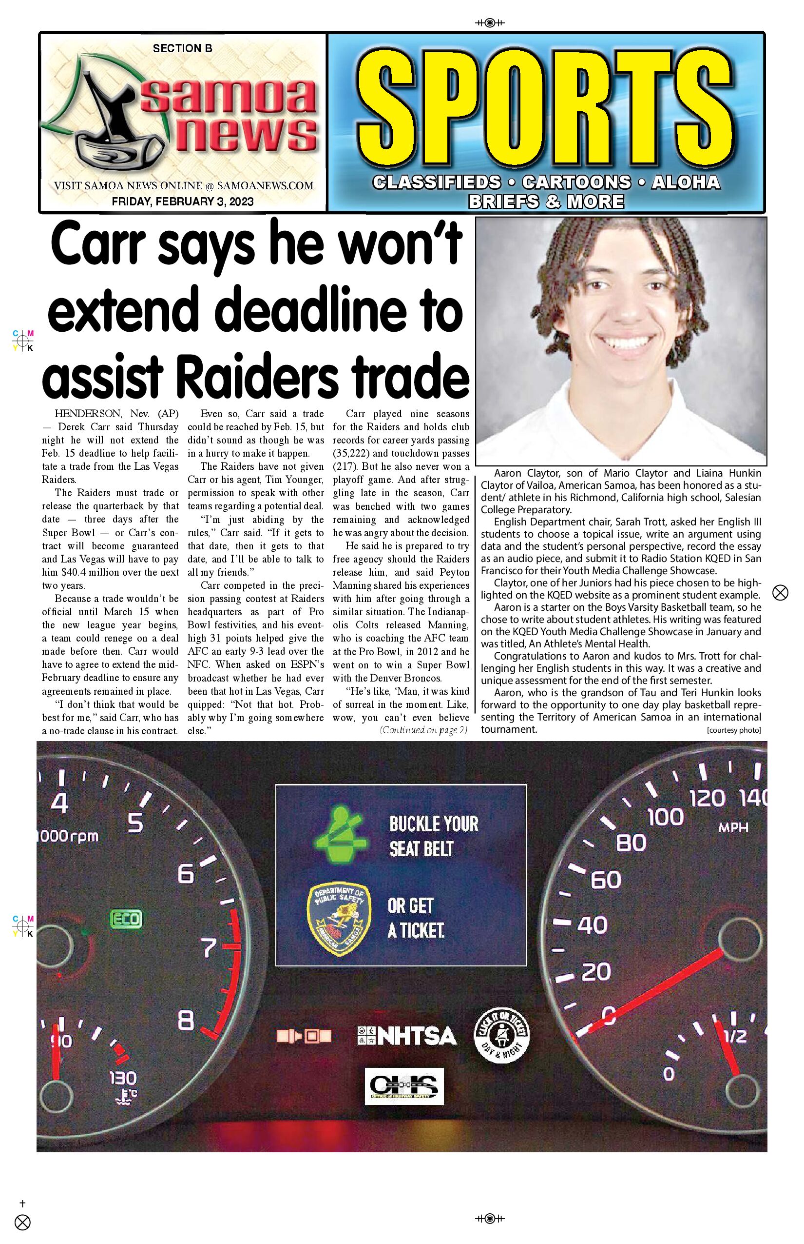 SN Sports Friday, Februaary 03, 2023