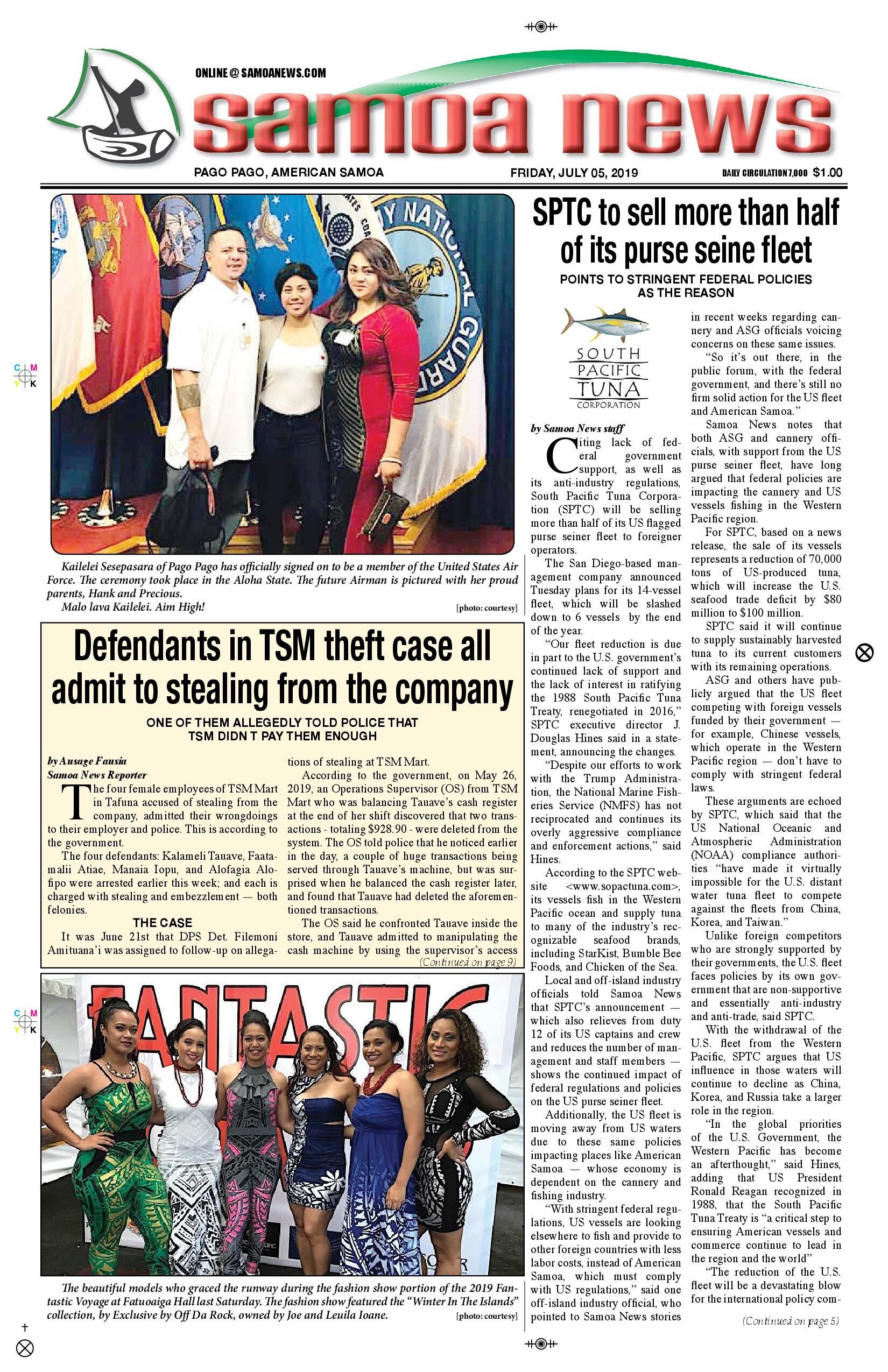 SN News Friday, July 05, 2019