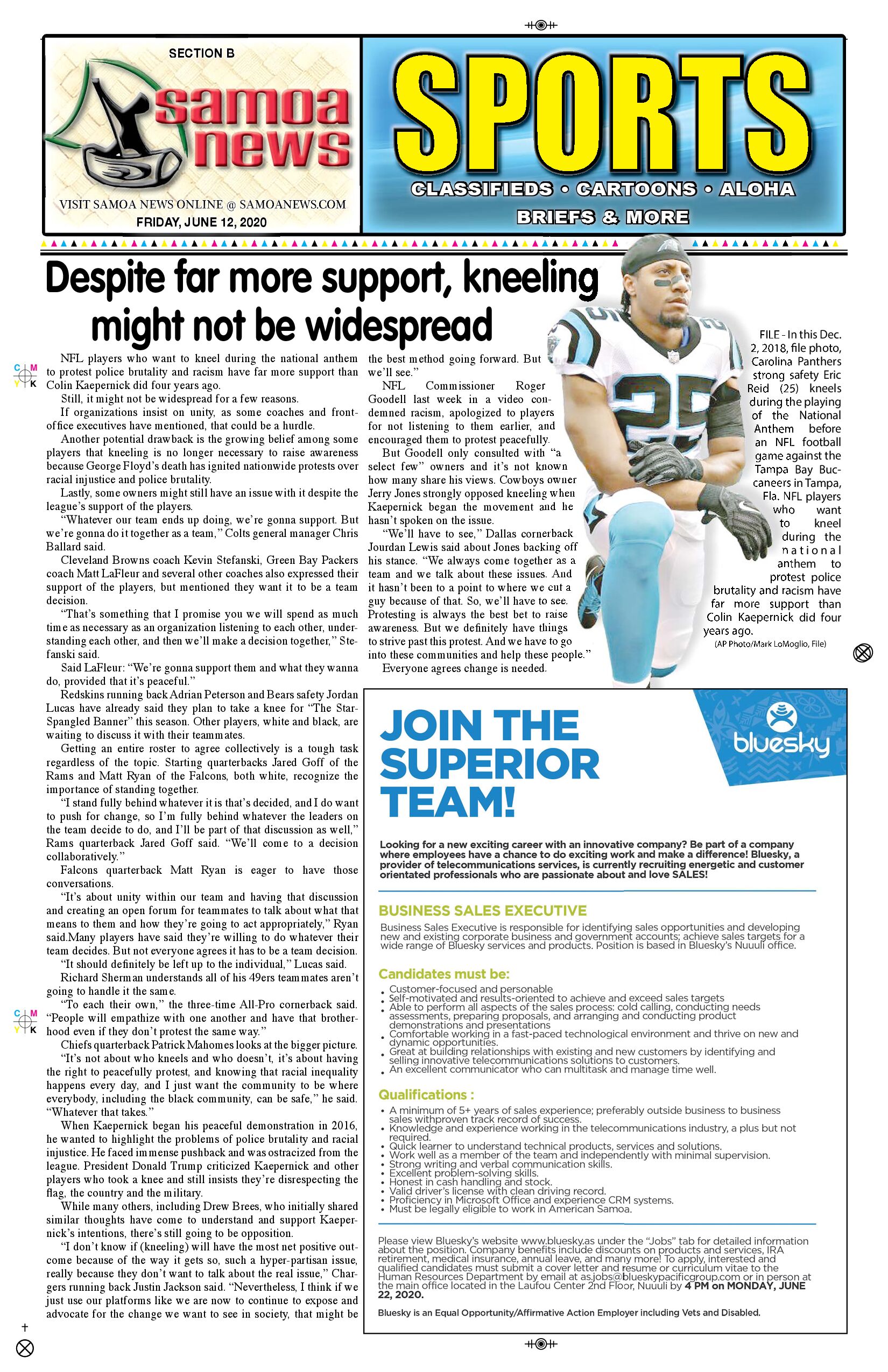 SN Sports Friday, June 12, 2020