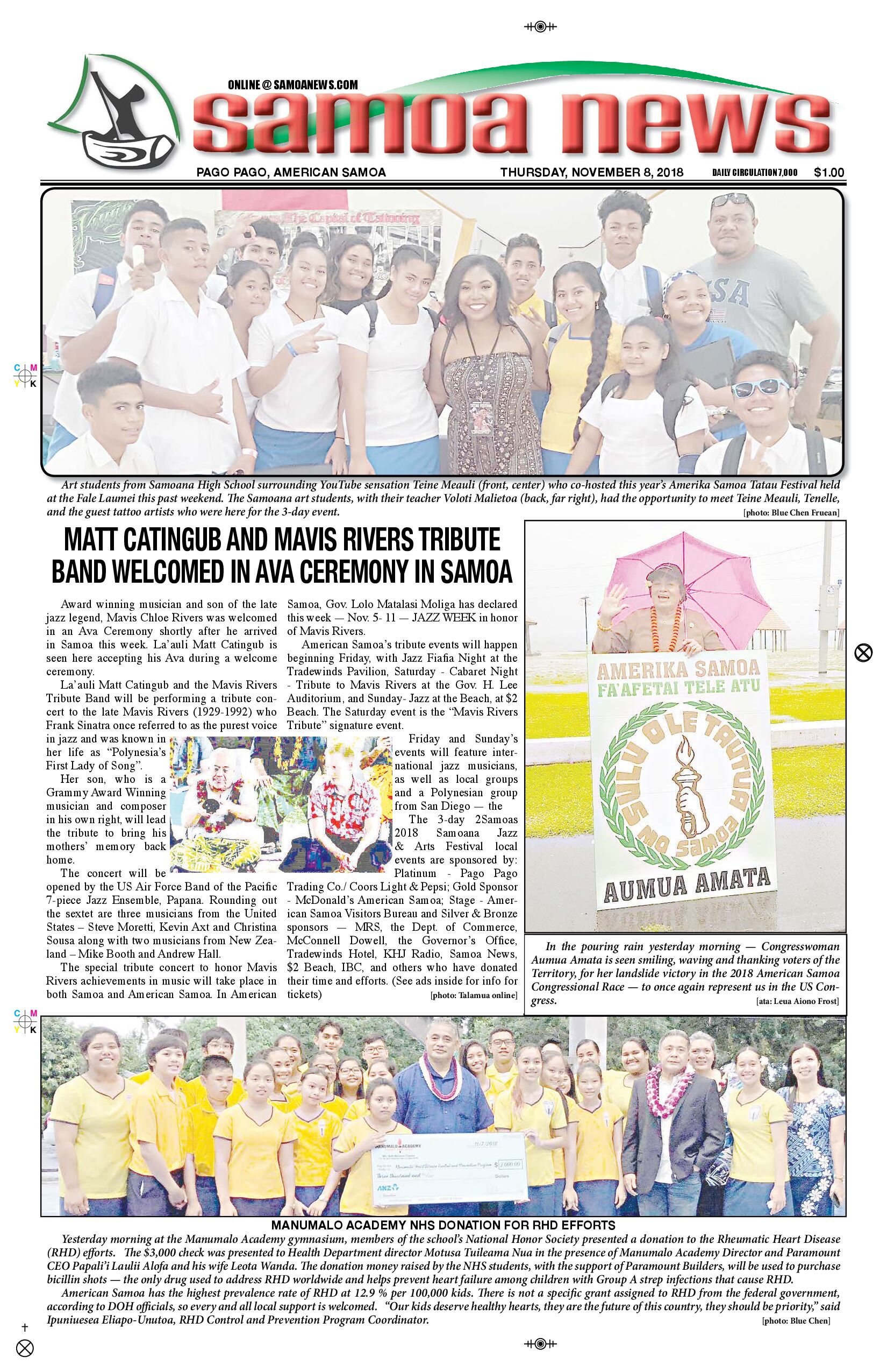 SN News Thursday, November 8, 2018