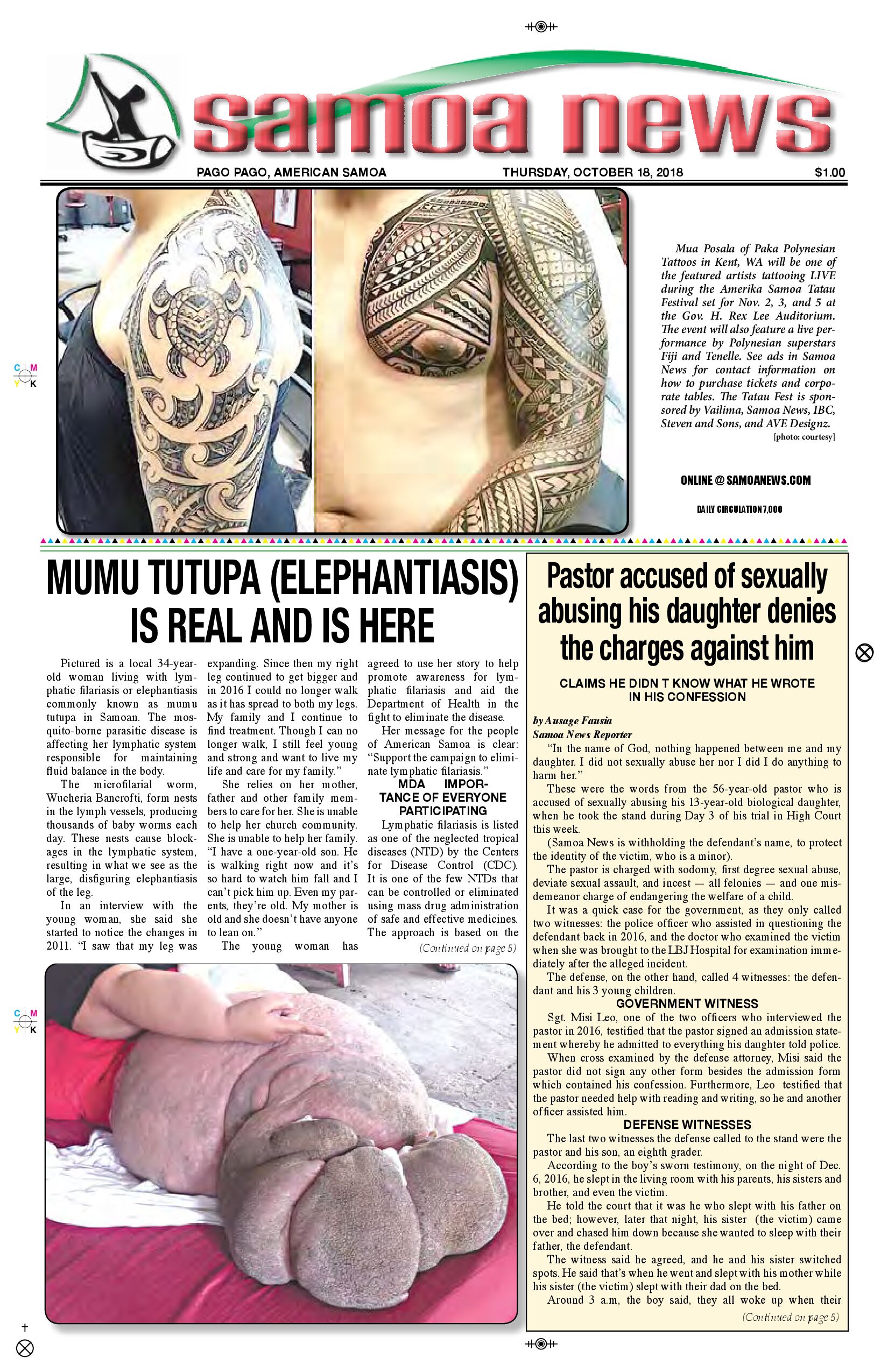 SN News Thursday, October 18, 2018