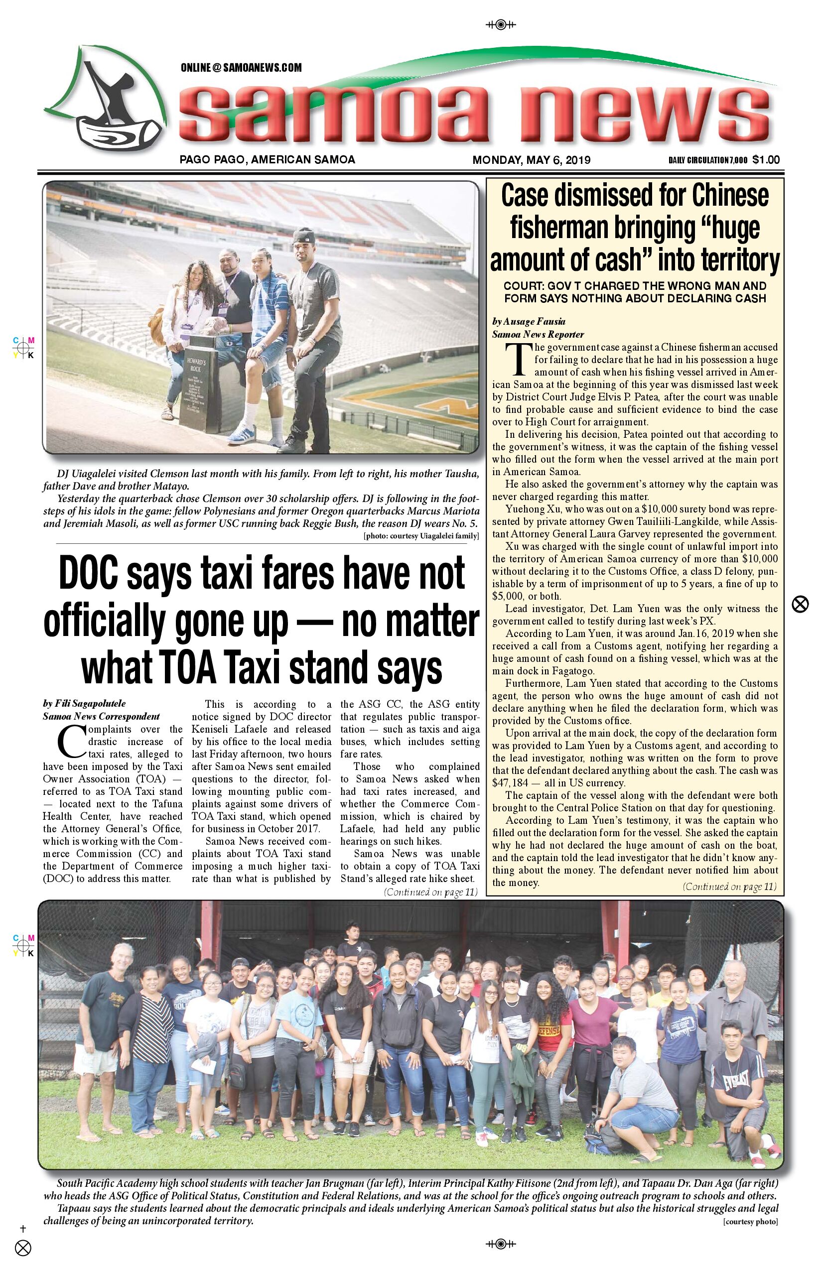 SN News Monday, May 06, 2019