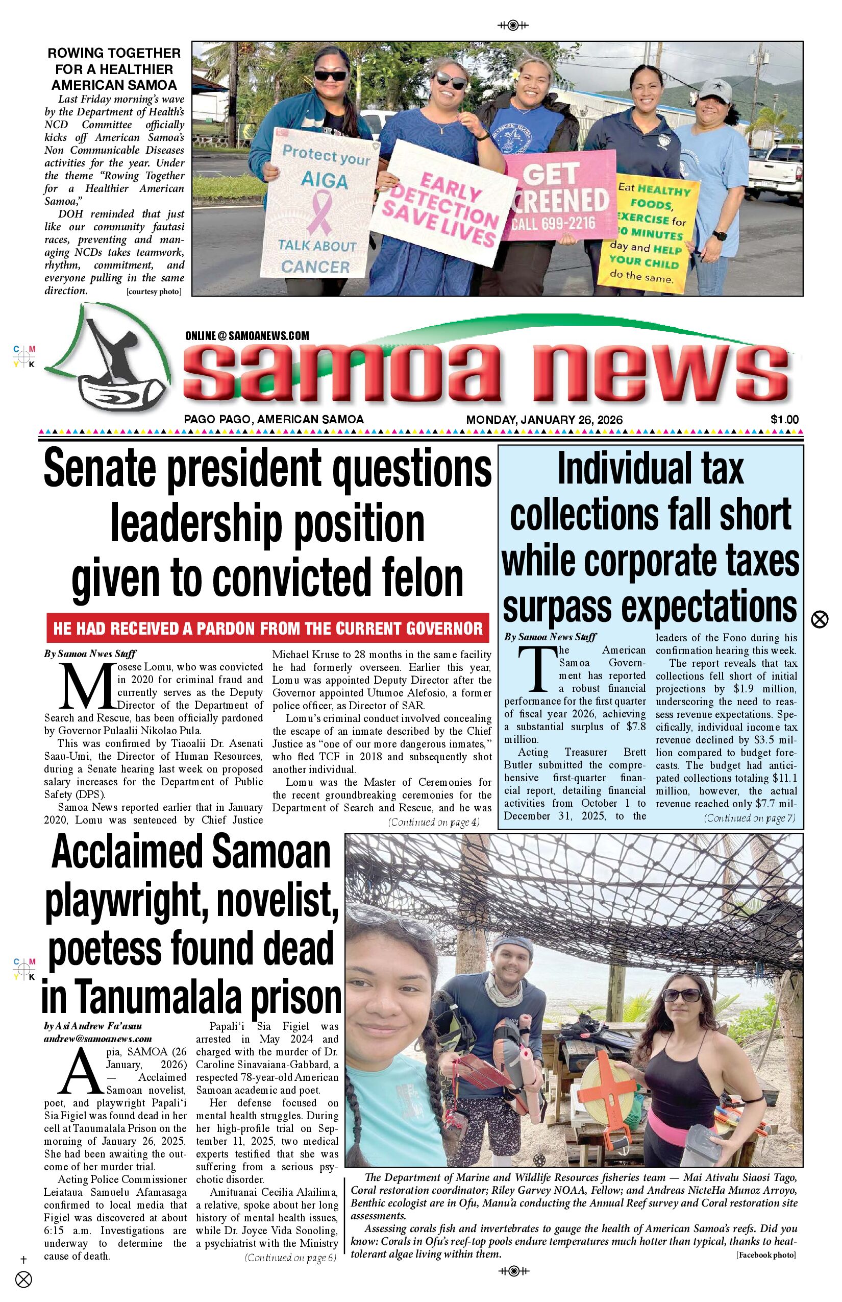 SN News Monday, January 26, 2026