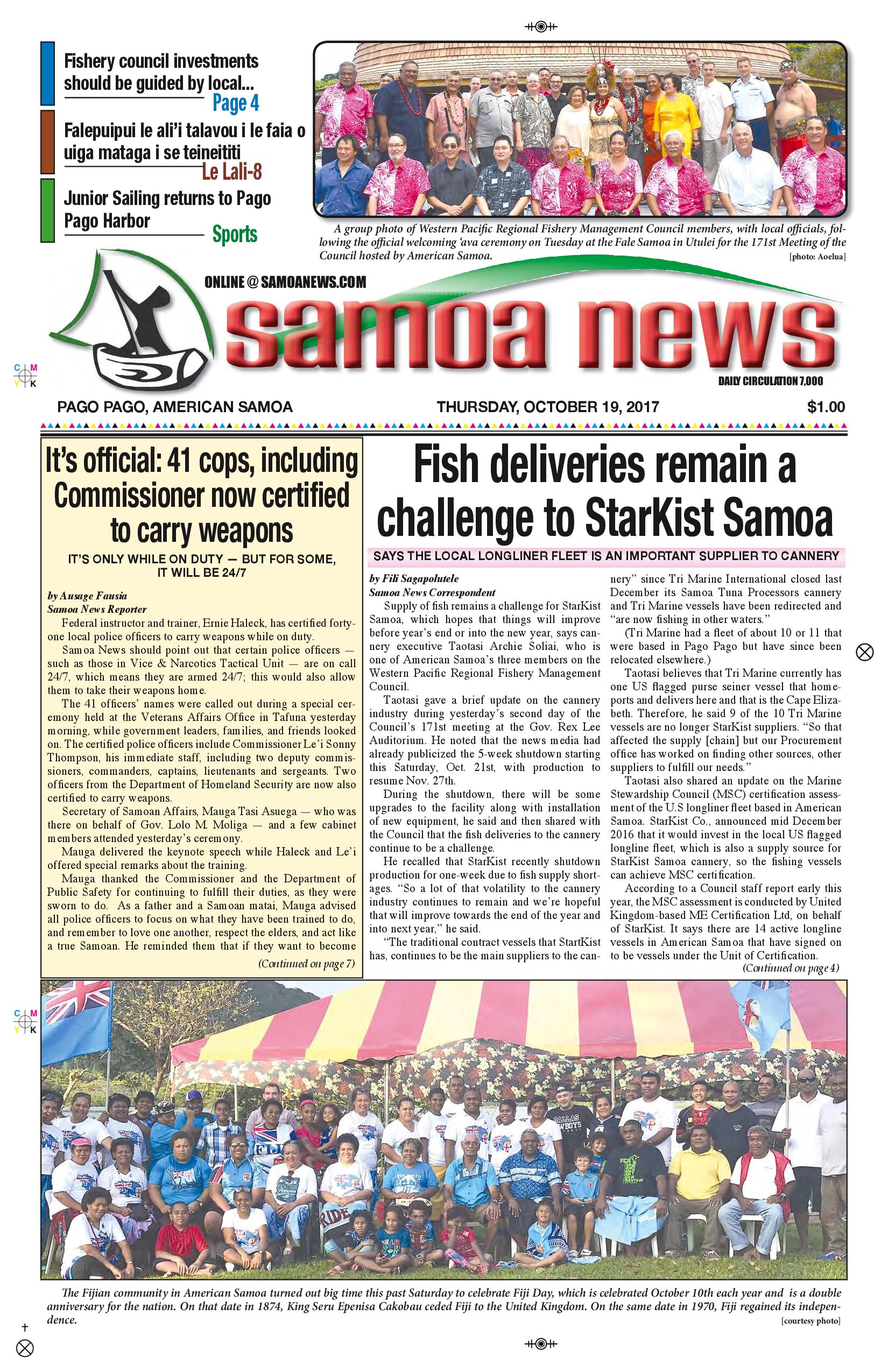 SN News Thursday, Oct. 19, 2017